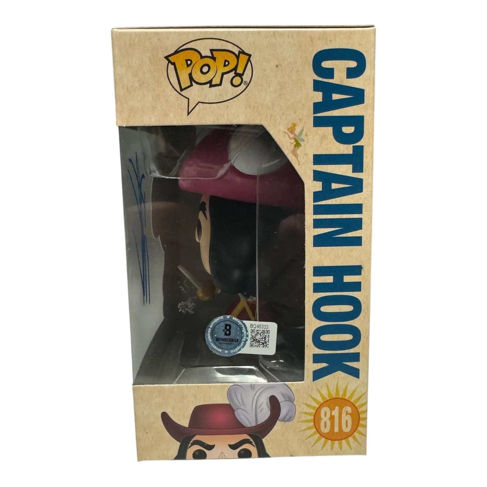 Dustin Hoffman — Dustin Hoffman Signed Autograph Hook Funko Pop 816 Beckett BAS Captain Hook, image 2