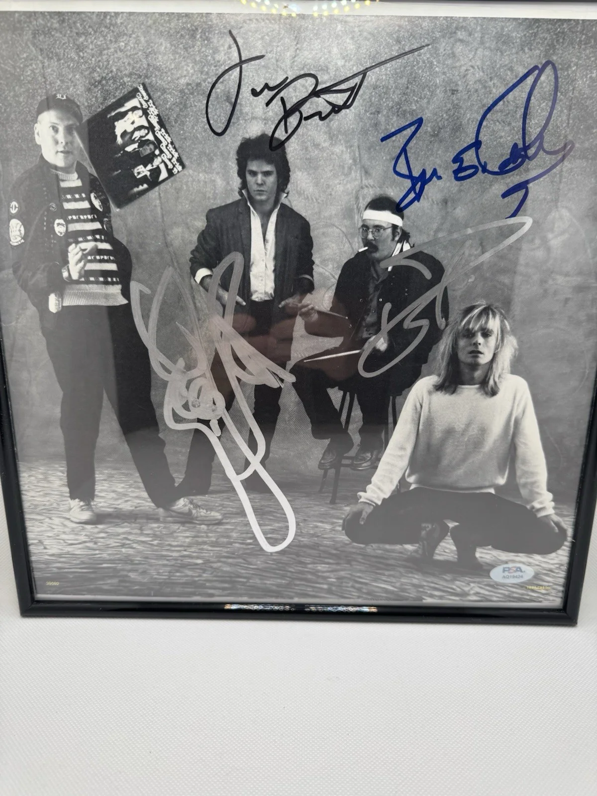 CHEAP TRICK Signed Vinyl Insert X4 Nielsen ZANDER BRANDT BUN E PSA/DNA Autograph, изображение 2