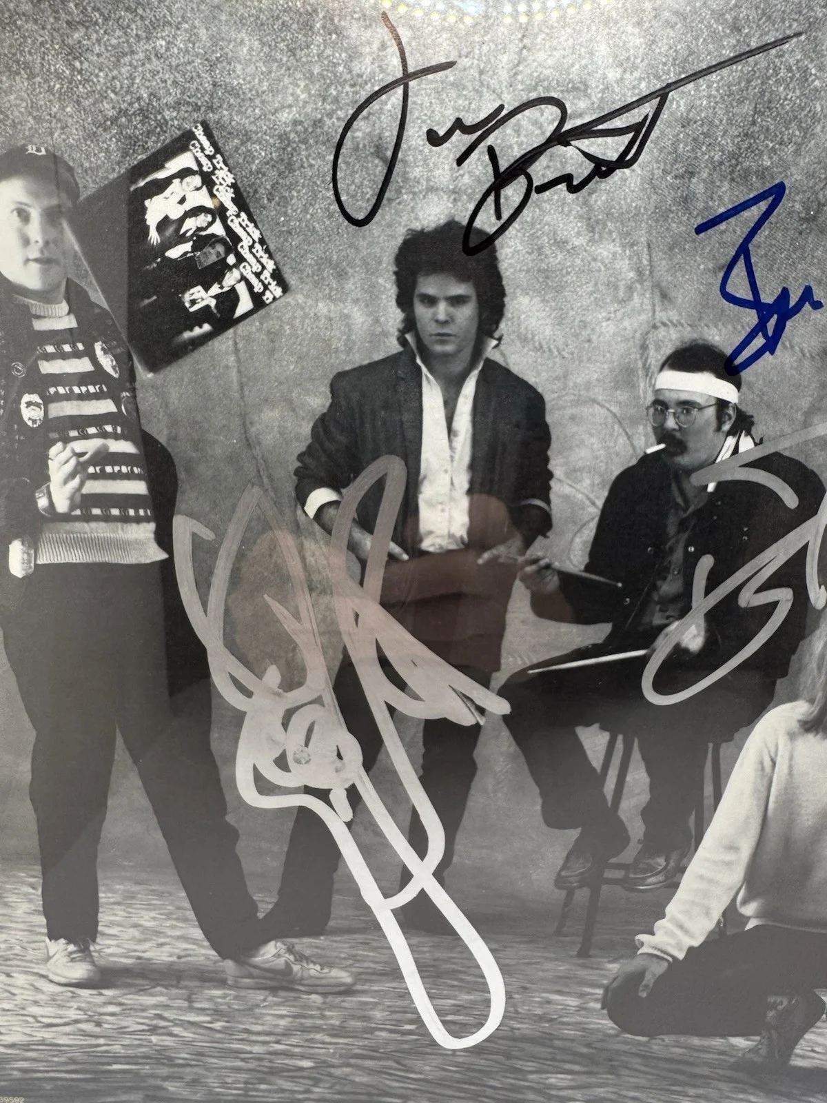 CHEAP TRICK Signed Vinyl Insert X4 Nielsen ZANDER BRANDT BUN E PSA/DNA Autograph, изображение 3