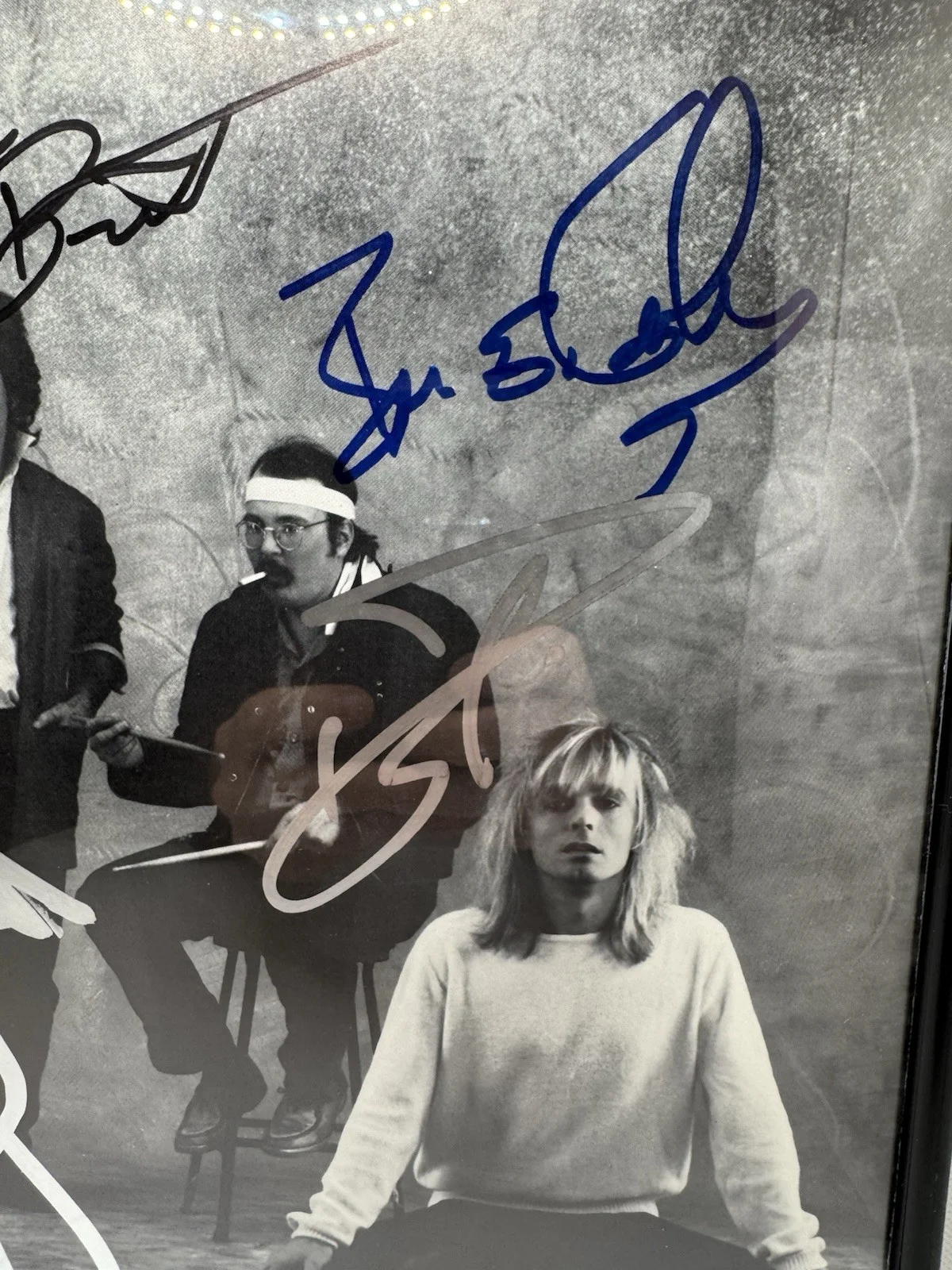 CHEAP TRICK Signed Vinyl Insert X4 Nielsen ZANDER BRANDT BUN E PSA/DNA Autograph, изображение 4