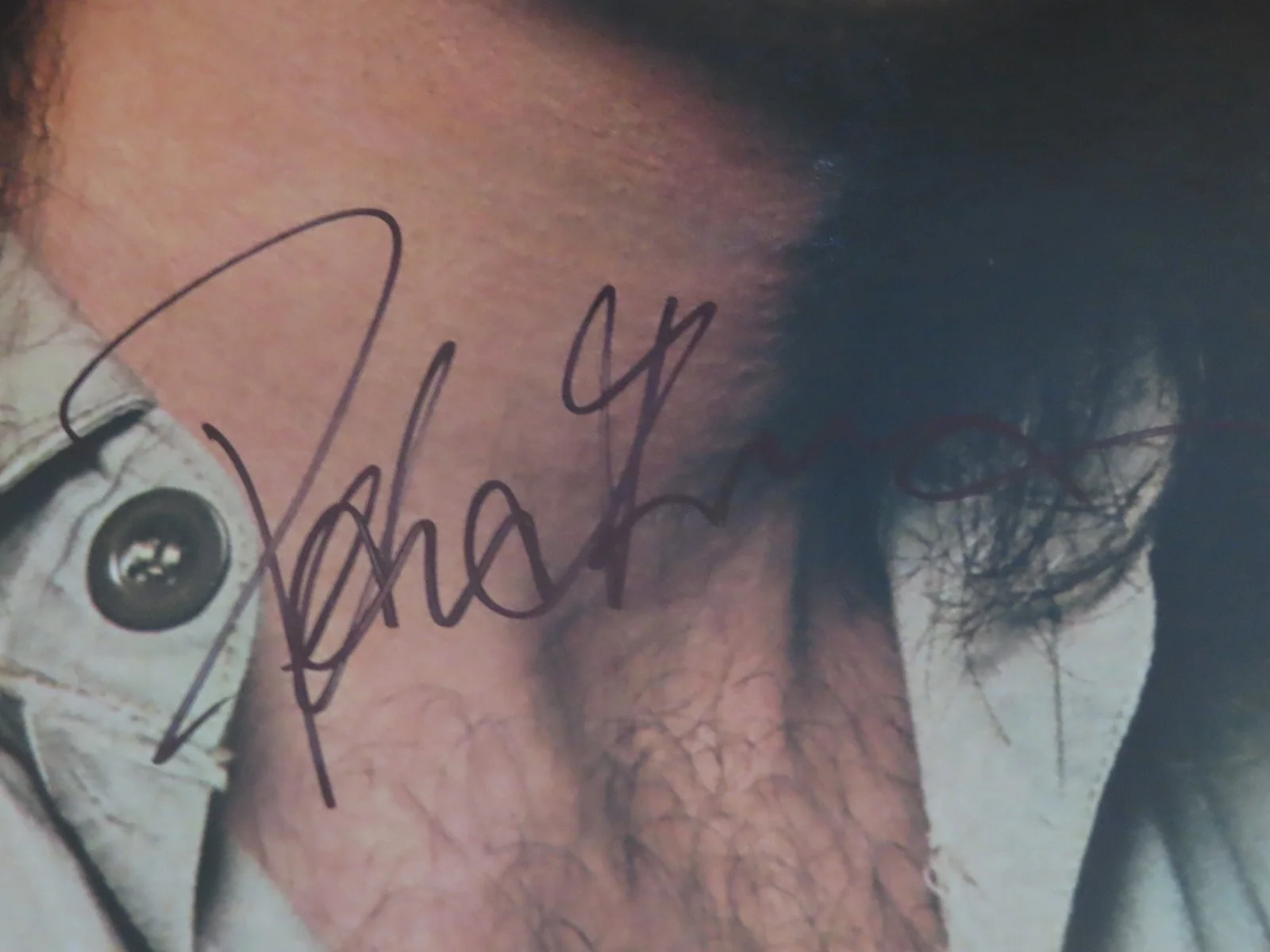 PETER FRAMPTON signed 1979 WHERE I SHOULD BE Record / Album COA, image 2