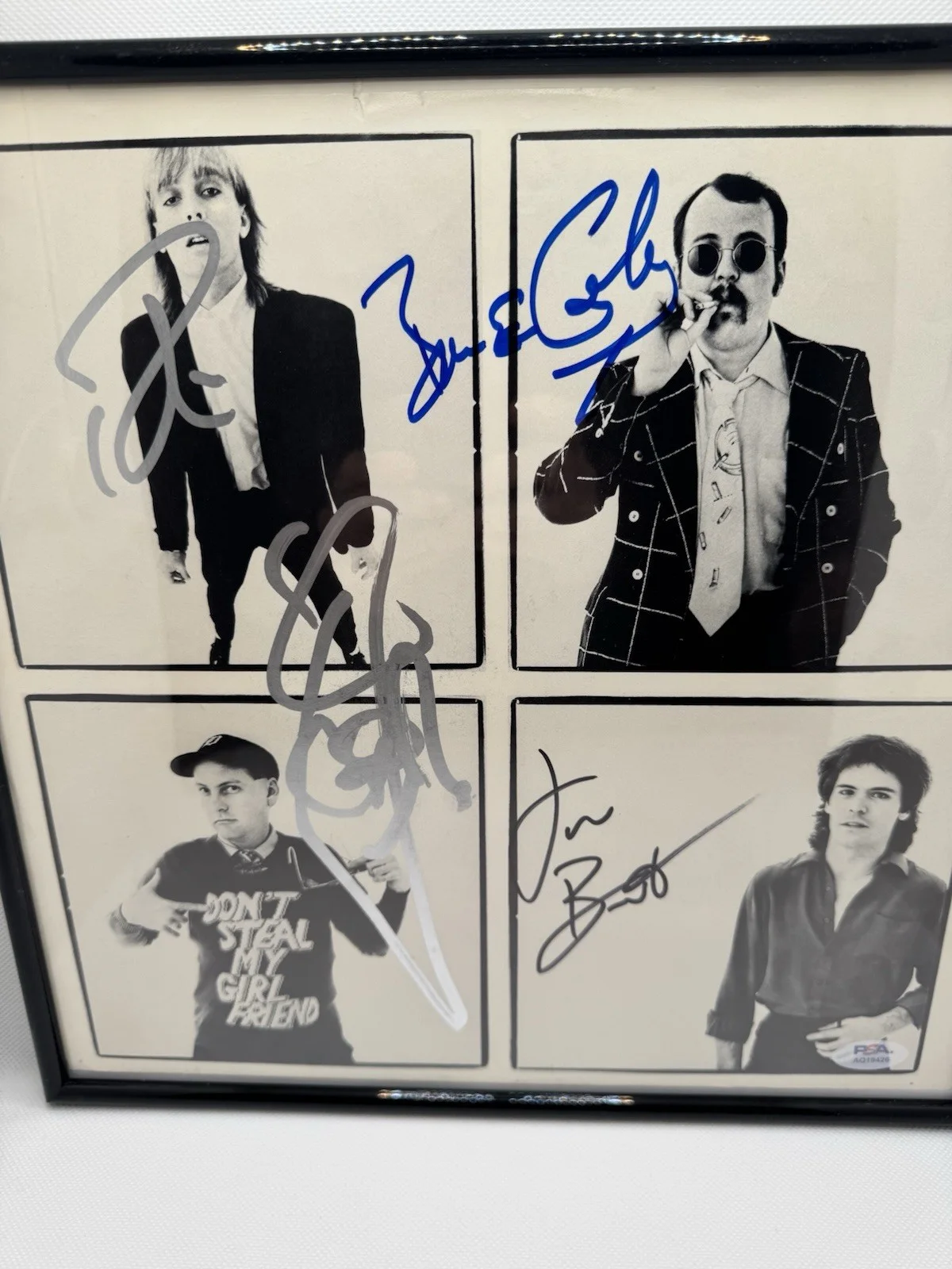 CHEAP TRICK Signed Vinyl Insert X4 Nielsen ZANDER BRANDT BUN E PSA/DNA Autograph, изображение 2