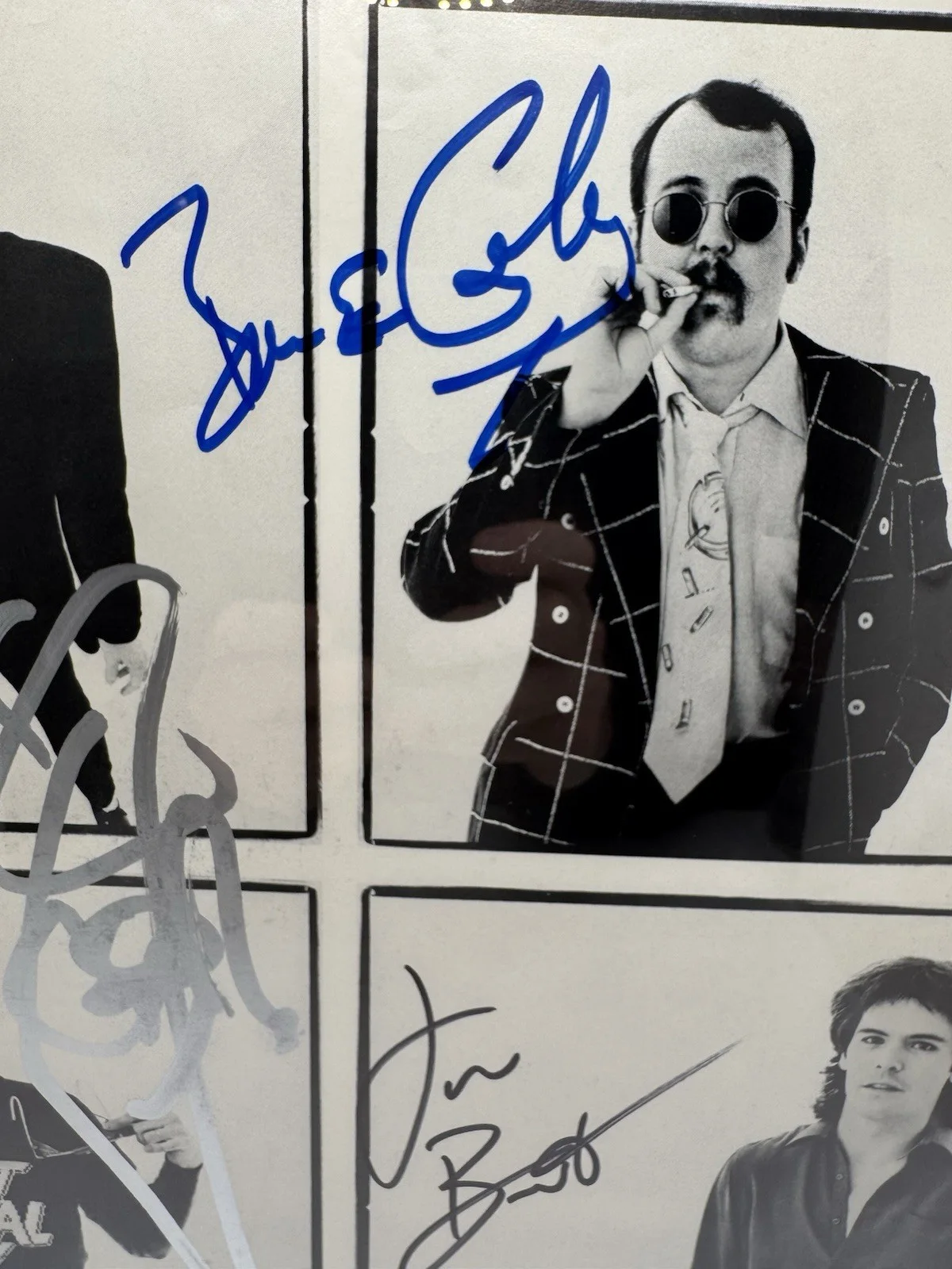 CHEAP TRICK Signed Vinyl Insert X4 Nielsen ZANDER BRANDT BUN E PSA/DNA Autograph, изображение 4
