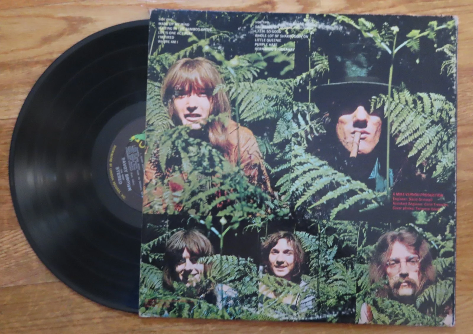 SAVOY BROWN's Drummer ROGER EARL of FOGHAT signed 1969 A STEP FURTHER Record COA, image 4