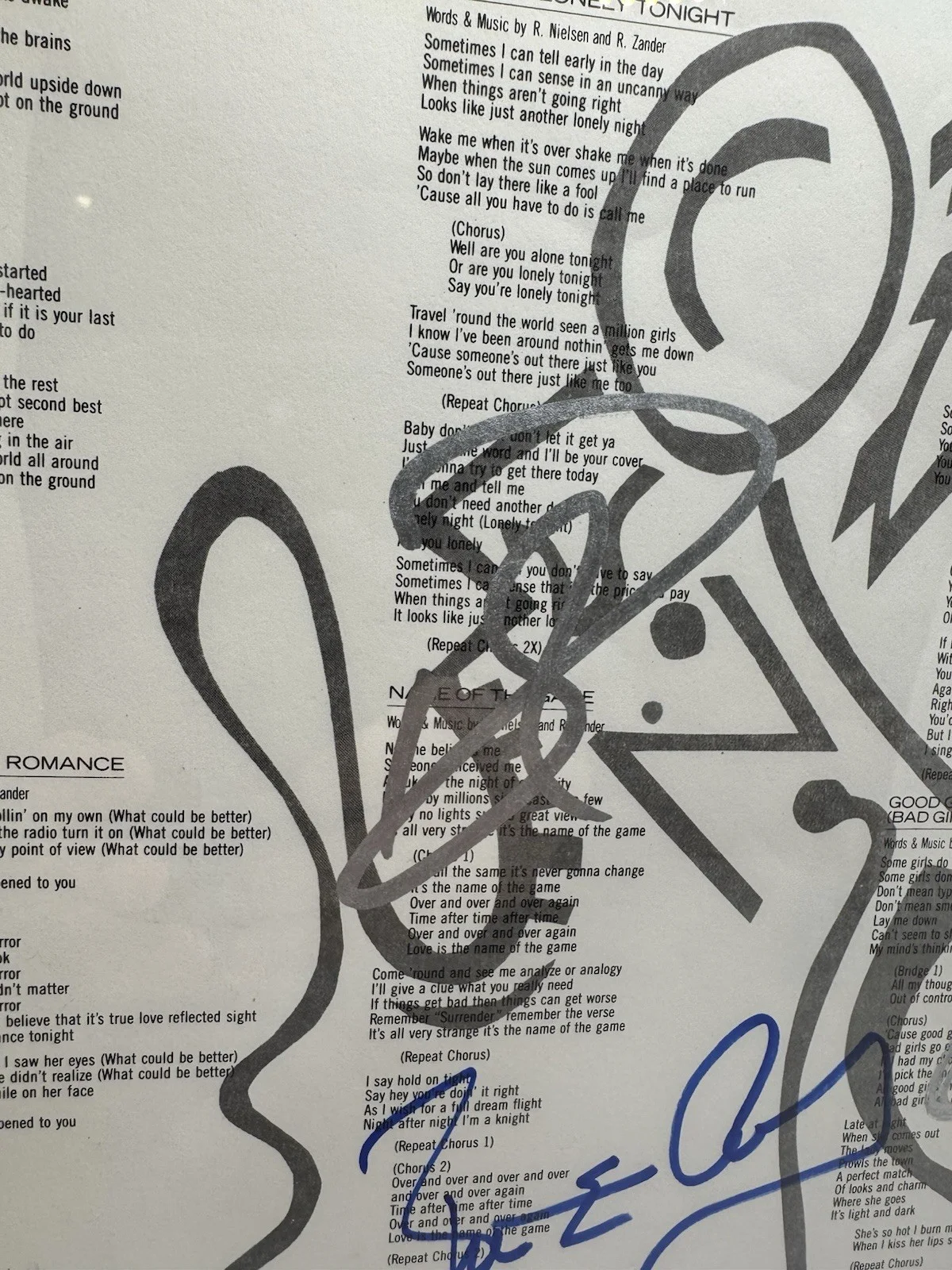 CHEAP TRICK Signed THE DOCTOR X4 Nielsen ZANDER BRANDT BUN E PSA/DNA Autograph, image 4