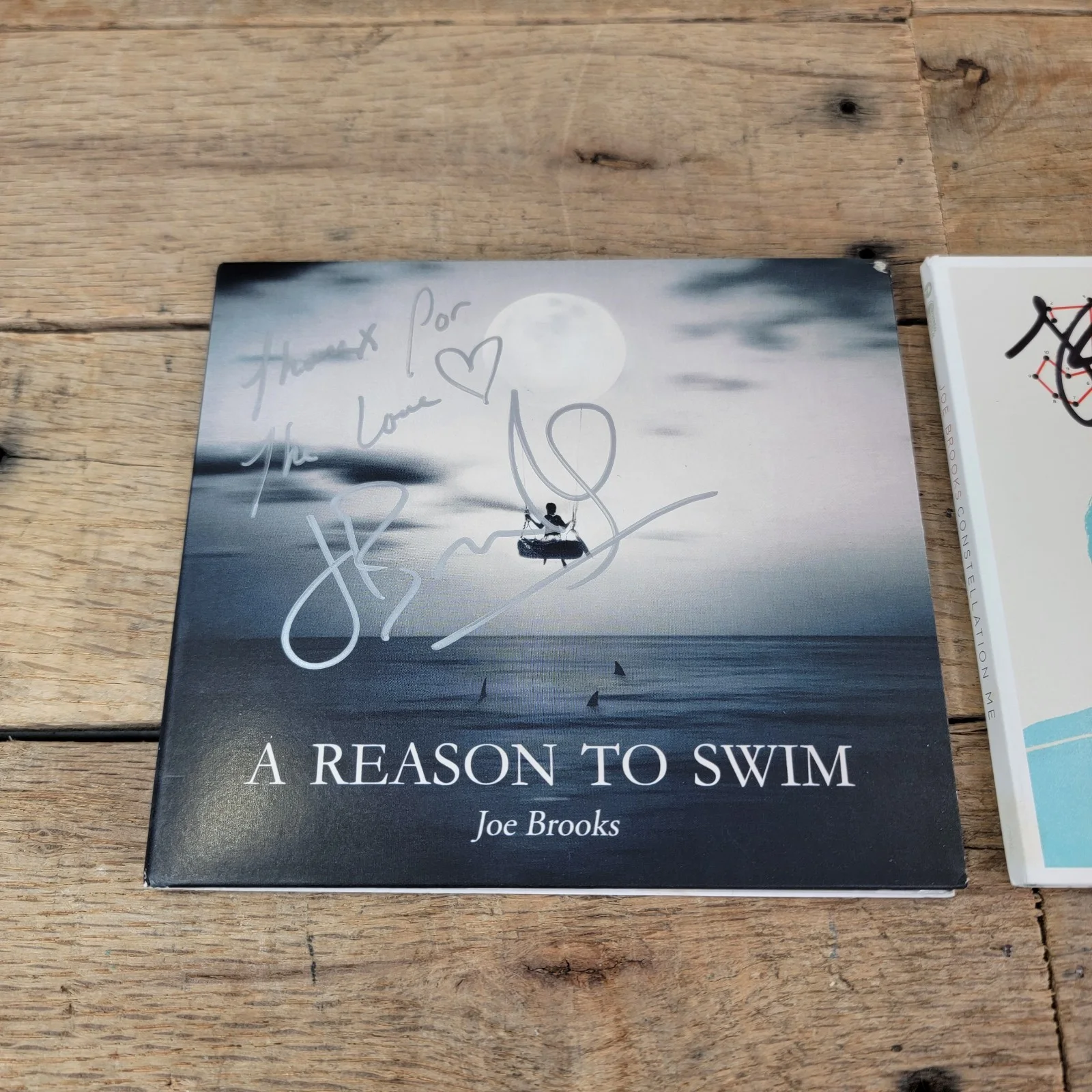Autographed CD Lot Joe Brooks & The Summer Set Constellation Me Signed, изображение 2