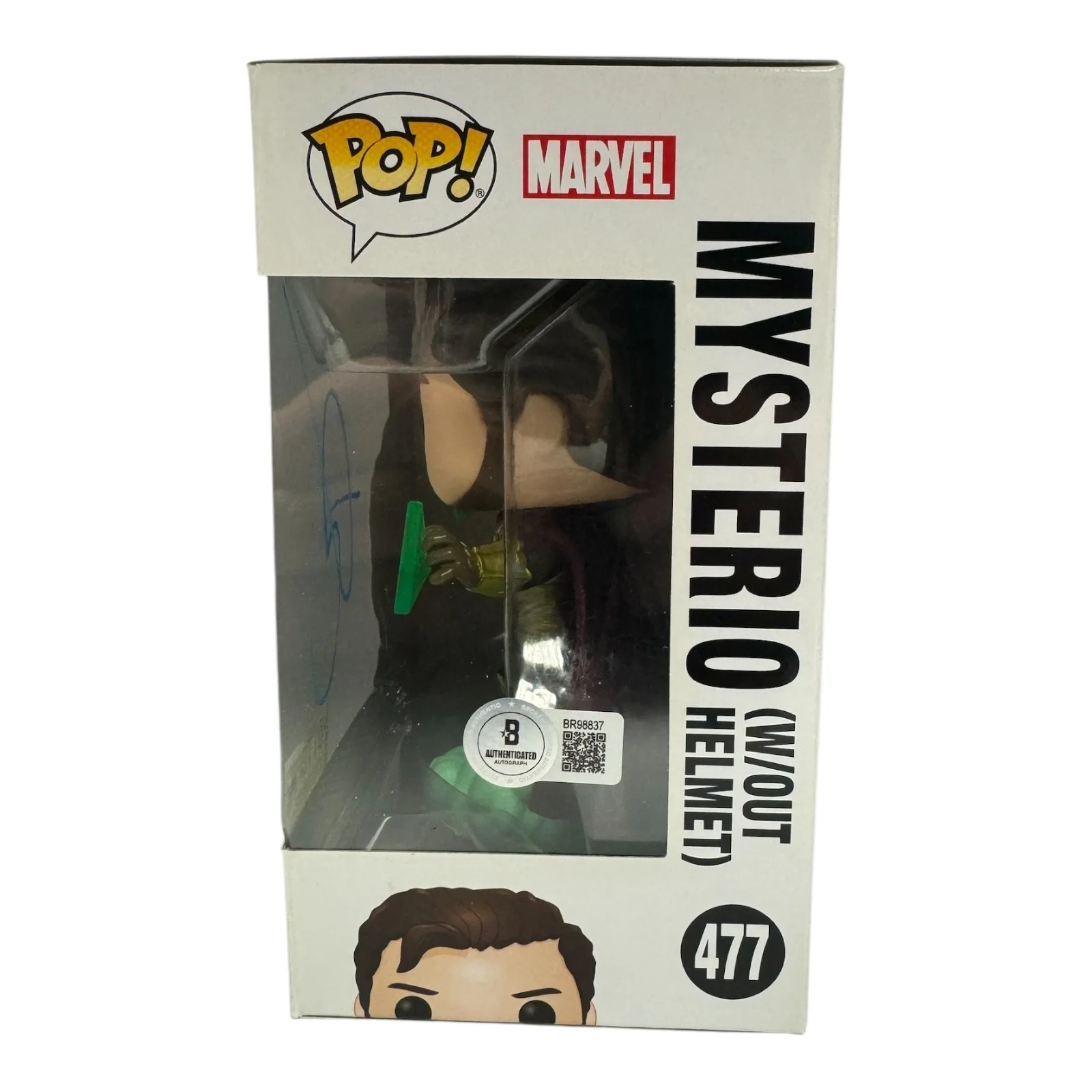 Jake Gyllenhaal — Jake Gyllenhaal Signed Autograph Spider-Man Far From Home Funko Pop 477 Beckett, изображение 2