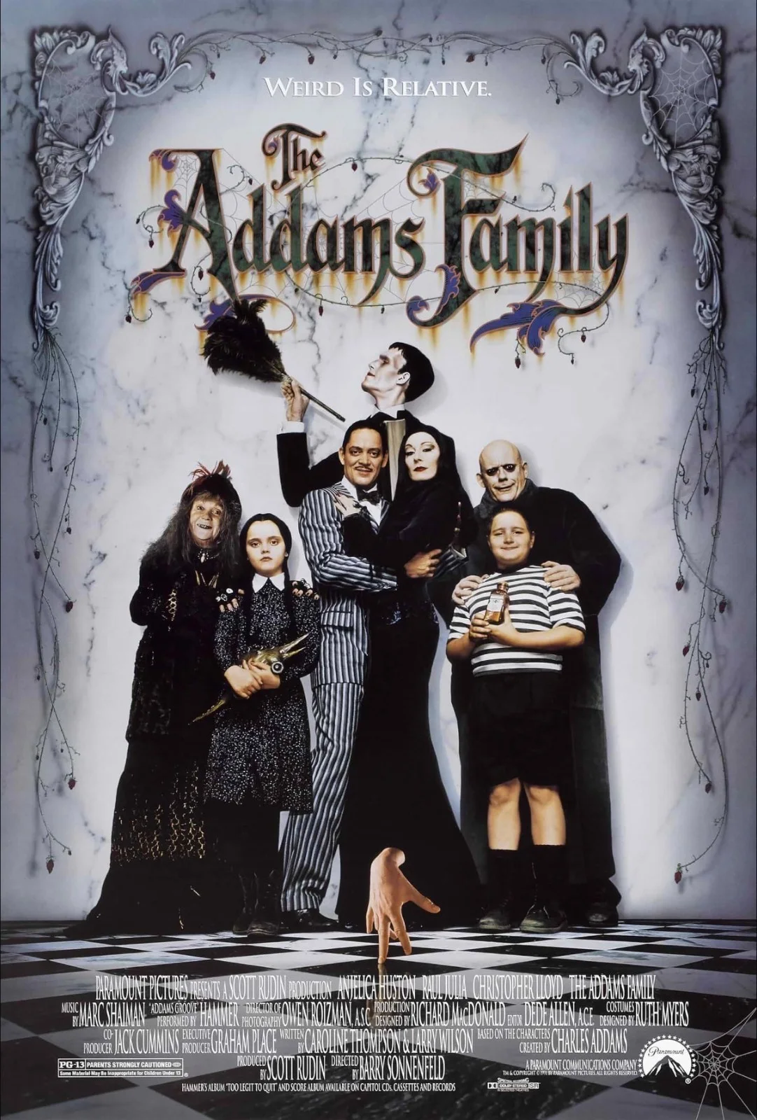 The Addams Family - 1991 - Very Rare Unmounted Genuine 35mm Film Cells, изображение 2