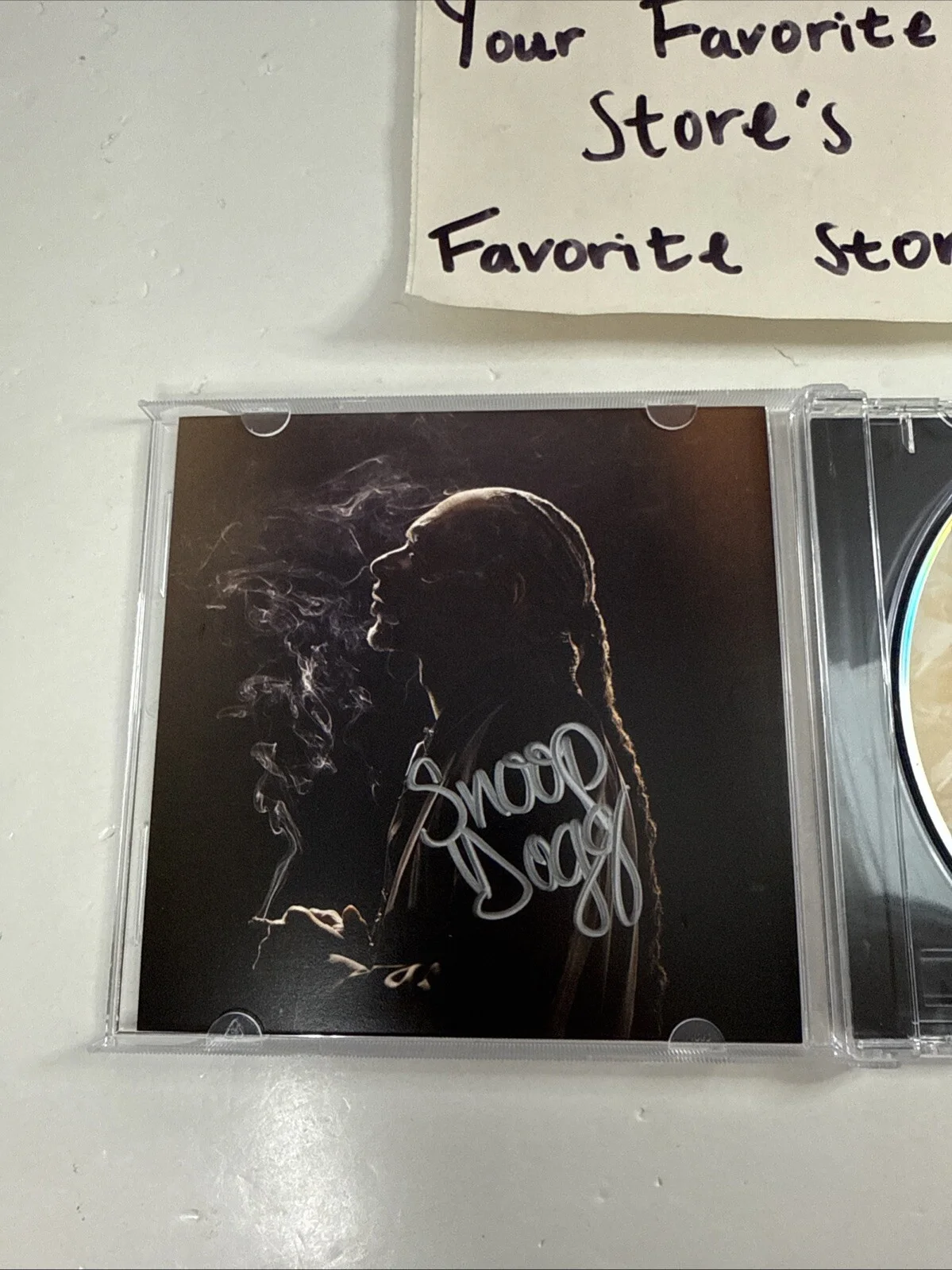 Snoop Dogg Missionary CD Autographed Signed Exclusive Art Card IN HAND! RARE!, image 2