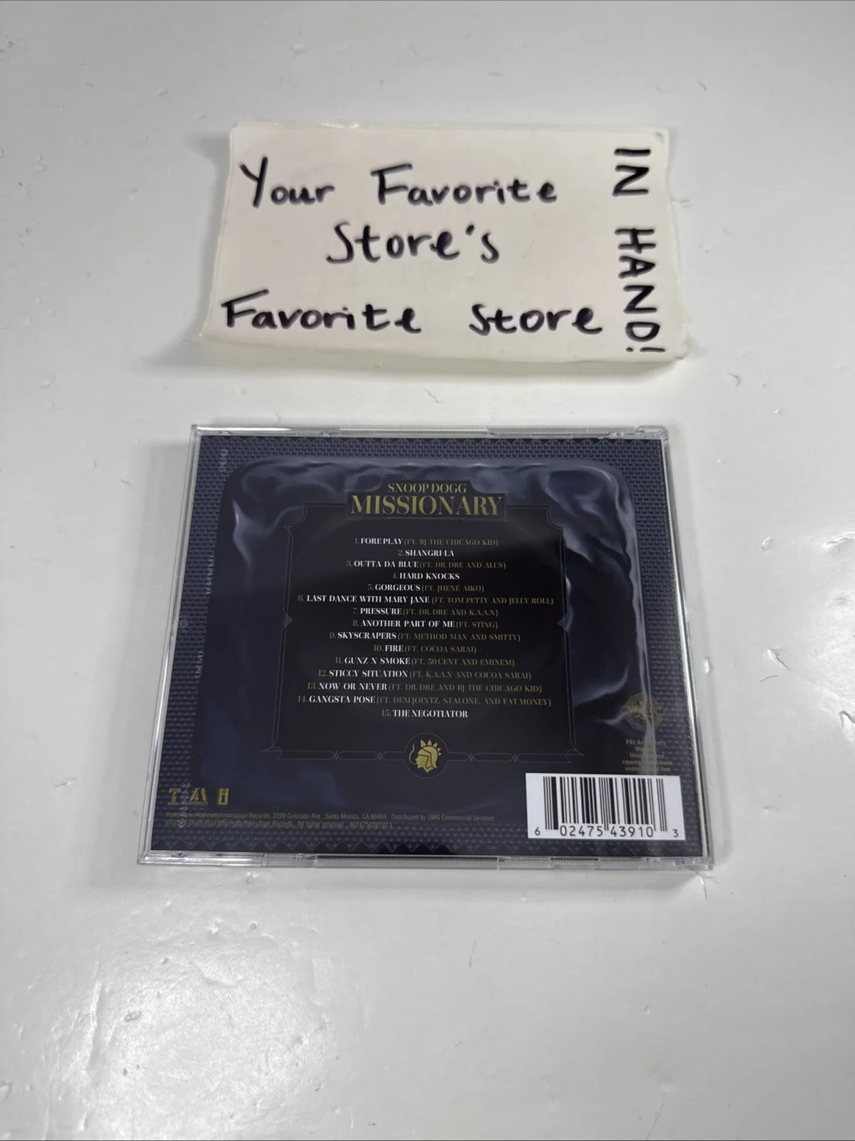 Snoop Dogg Missionary CD Autographed Signed Exclusive Art Card IN HAND! RARE!, image 5