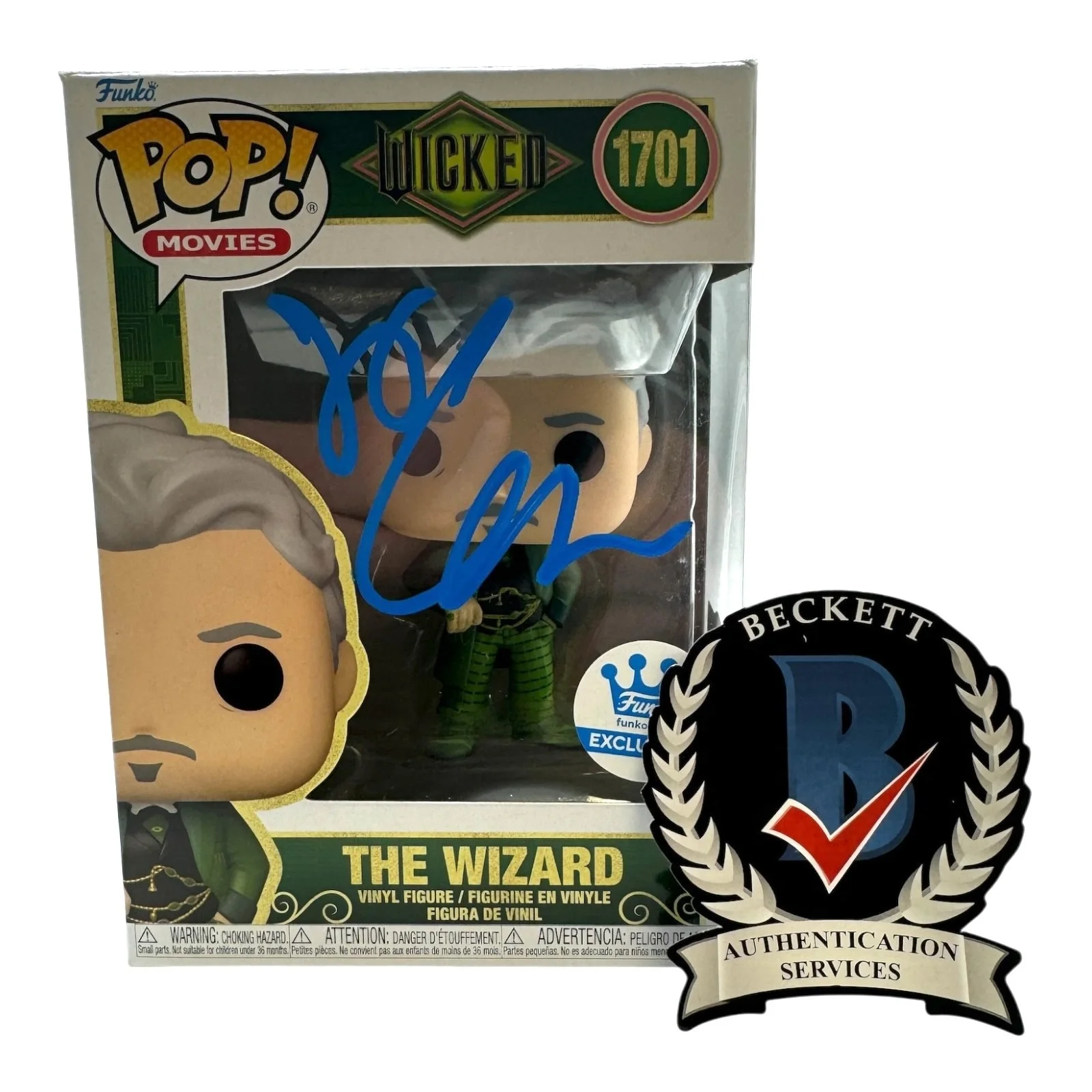 Jeff Goldblum — Jeff Goldblum Signed Autograph Wicked Funko Pop 1701 Beckett BAS The Wizard