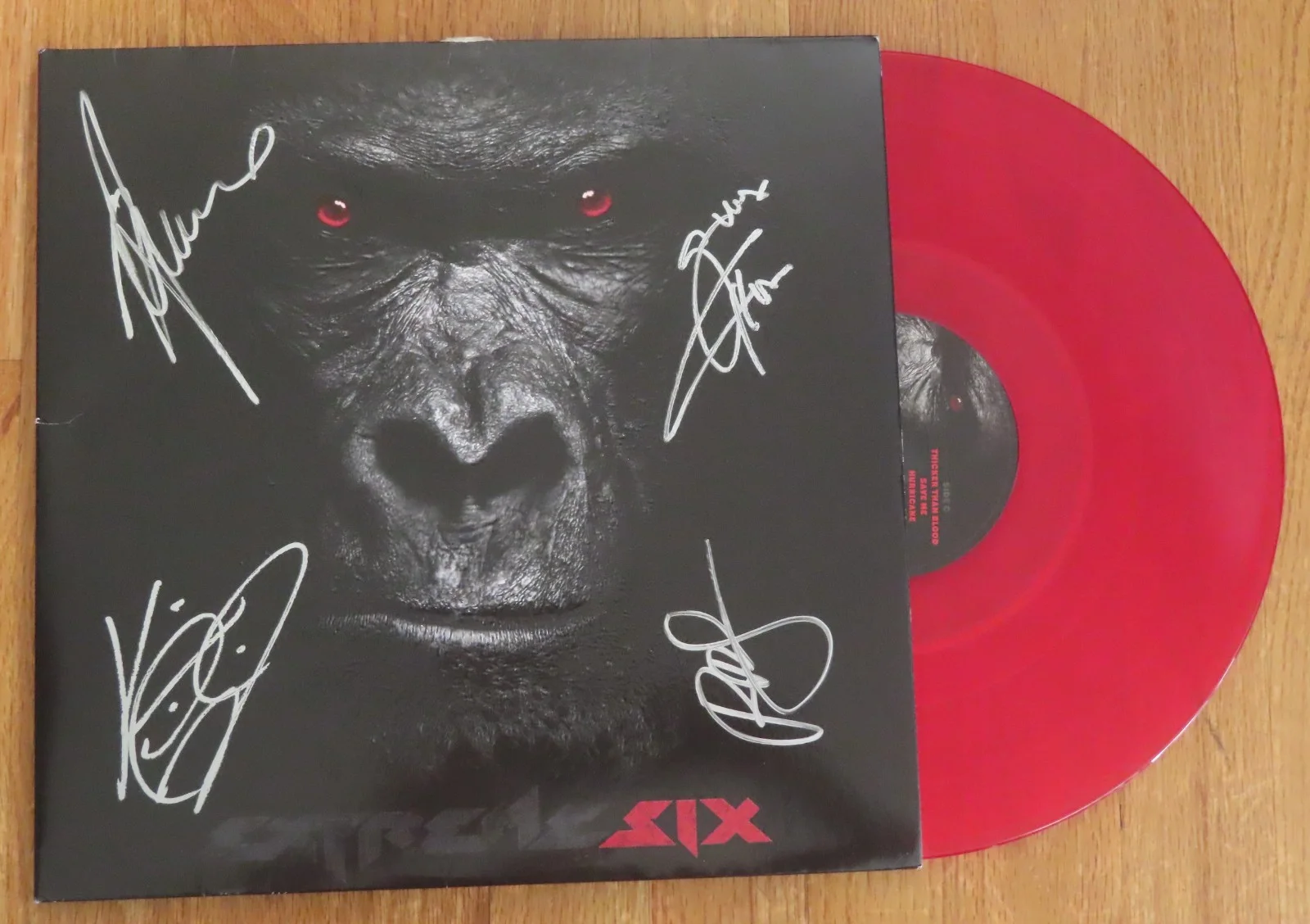 EXTREME's GARY CHERONE NUNO BETTENCOURT PAT BADGER signed SIX Record PSA Letter, изображение 3