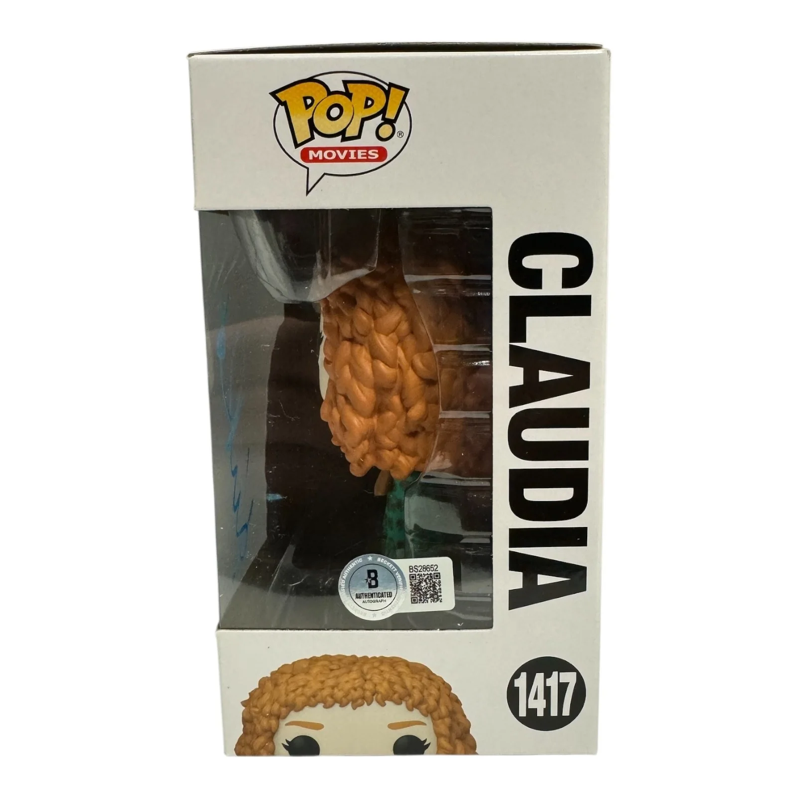KIRSTEN DUNST — Kirsten Dunst Signed Autograph Funko Pop 1417 INTERVIEW WITH THE VAMPIRE BAS, изображение 2
