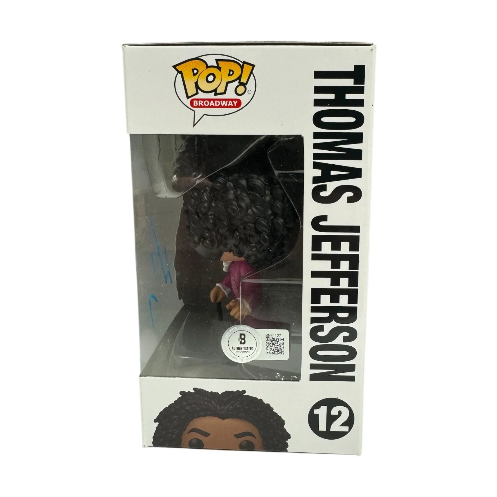 Daveed Diggs — Daveed Diggs Signed Autograph Hamilton Funko Pop 12 Beckett BAS, image 2