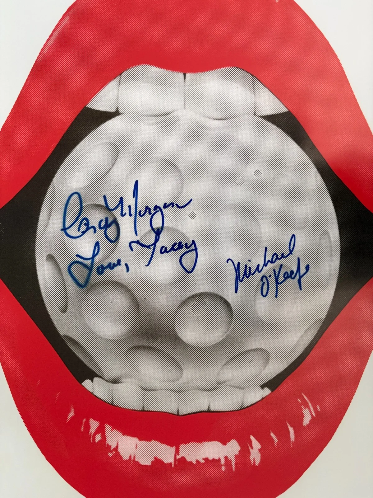 Cindy Morgan, Michael O'Keefe — Caddyshack Cindy Morgan Michael O'Keefe Signed Australian Lobby Movie Poster, изображение 2