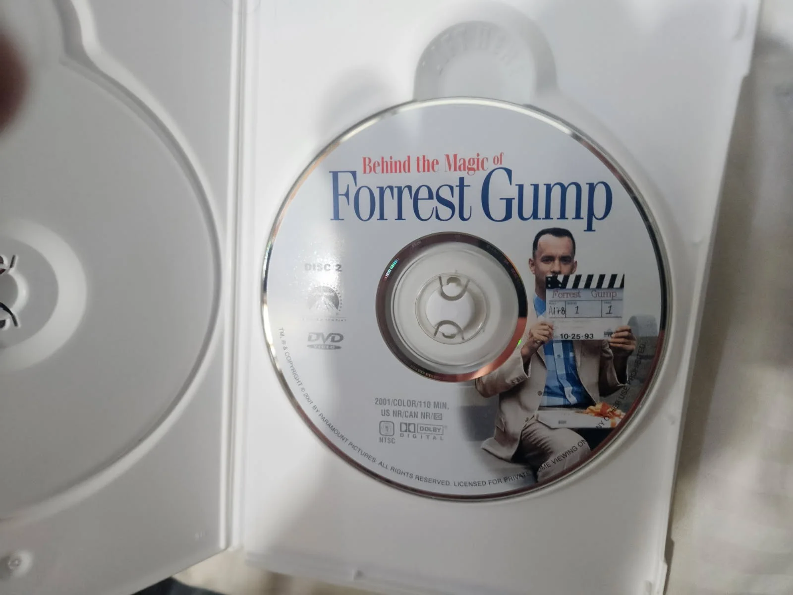 Hanna hall — Forrest Gump autographed DVD JSA Certified by Jenny (Hanna Hall), изображение 3