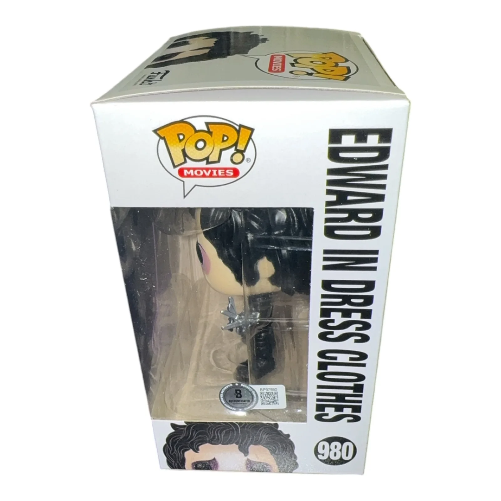 JOHNNY DEPP — JOHNNY DEPP SIGNED AUTOGRAPH FUNKO POP 980 EDWARD SCISSORHANDS BECKETT BAS COA, изображение 2