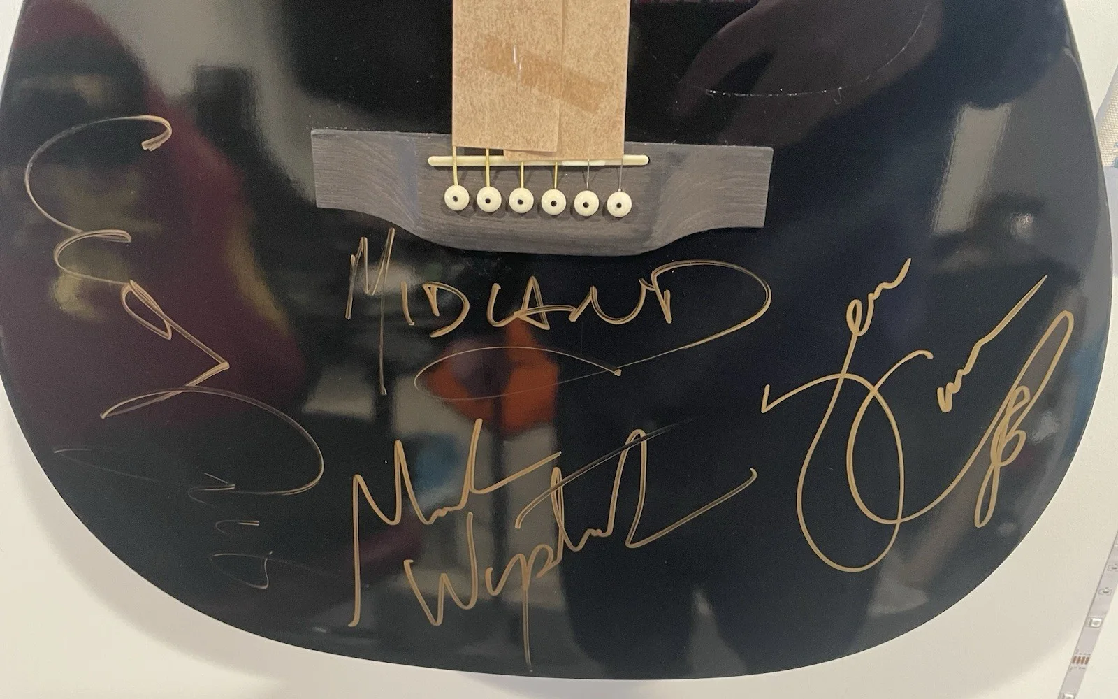 Midland Autographed Guitar - Full Signatures - “Midland” Inscription, image 2