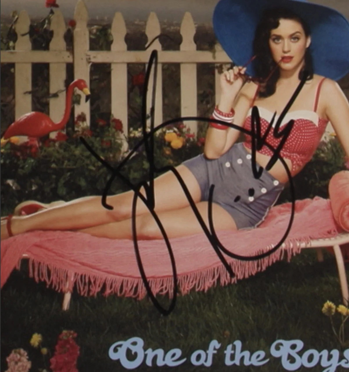 Katy Perry Signed Autograph One Of The Boys Vinyl Album Record PSA/DNA Authentic, изображение 2