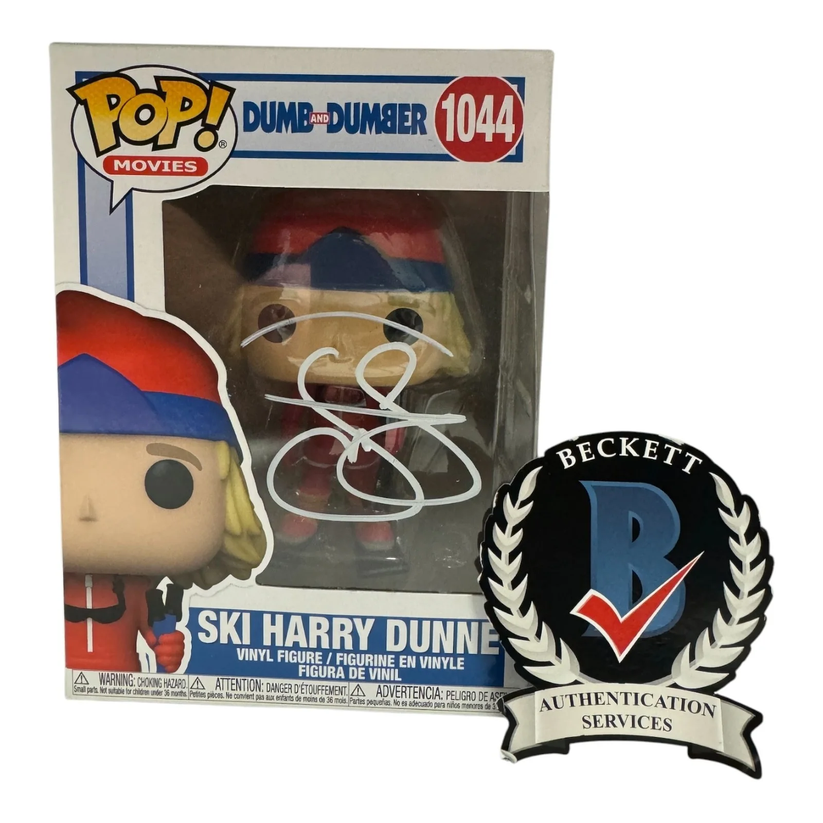 Jeff Daniels — Jeff Daniels Signed Autograph Dumb And Dumber 1044 Funko Pop Beckett BAS Harry