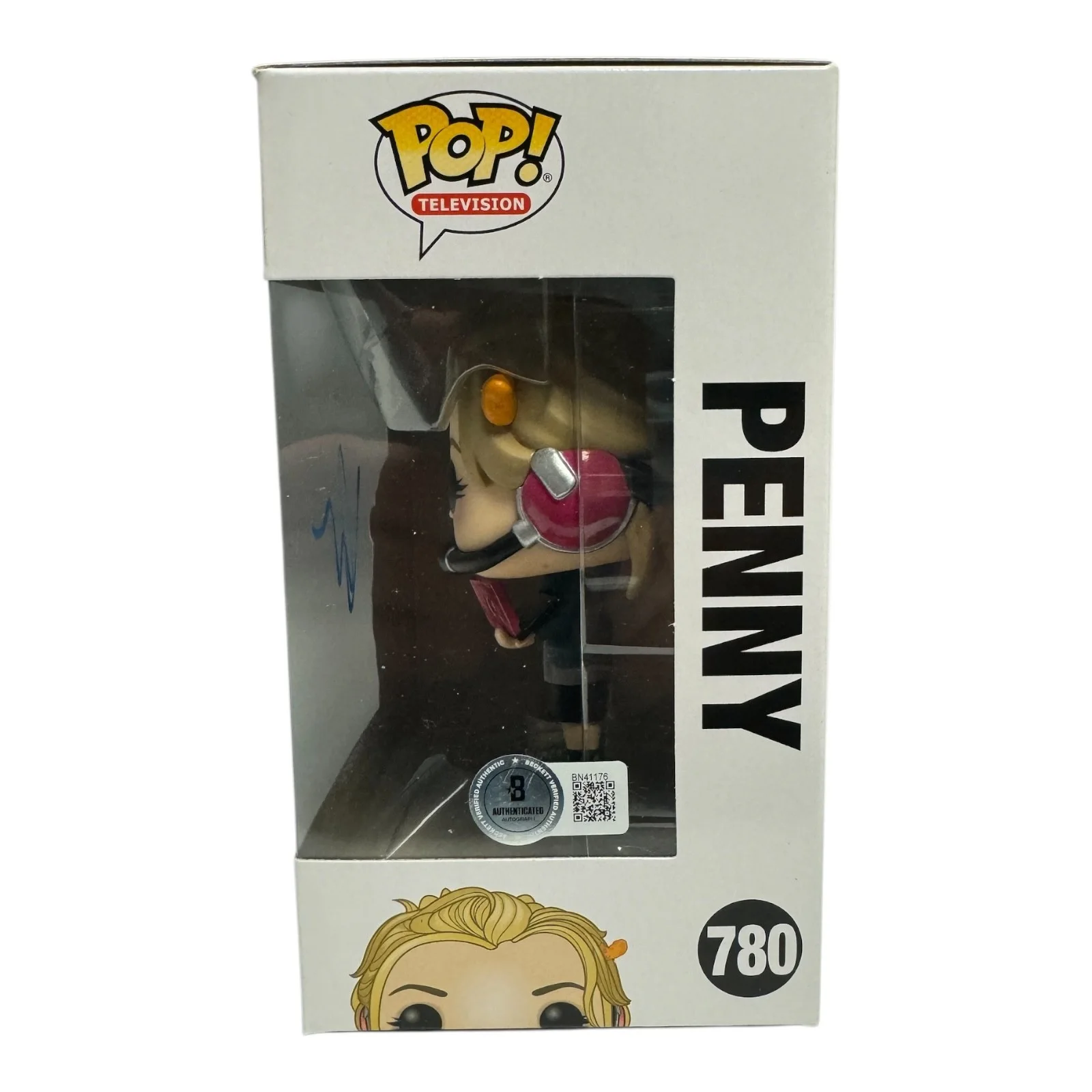KALEY CUOCO — KALEY CUOCO SIGNED AUTOGRAPH FUNKO POP 780 THE BIG BANG THEORY BECKETT BAS PENNY, image 2