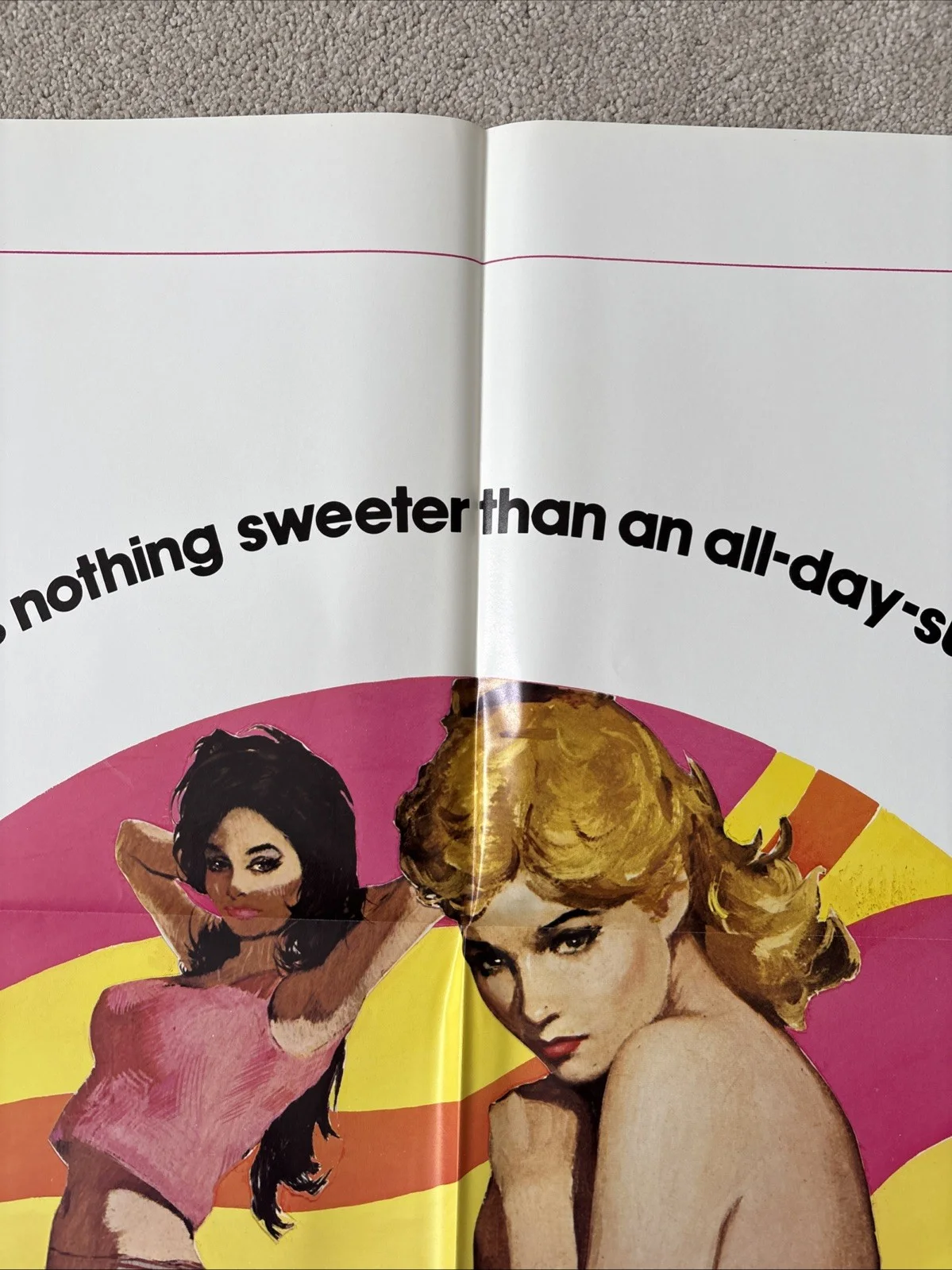 Candy Girl (1979) Original US One Sheet Movie Poster, image 3