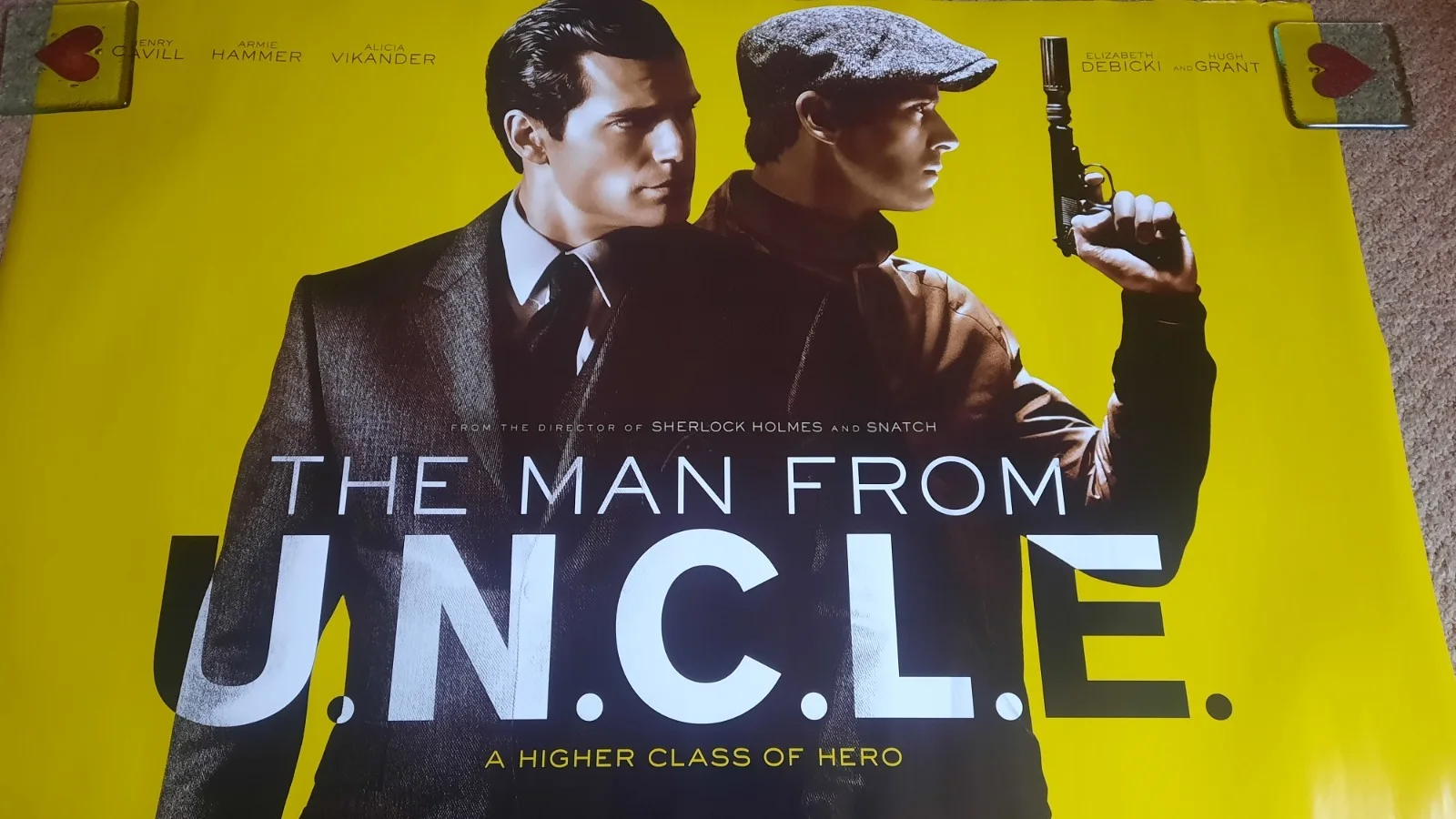 The Man From Uncle Original Quad Poster 30x40 Inches, image 2