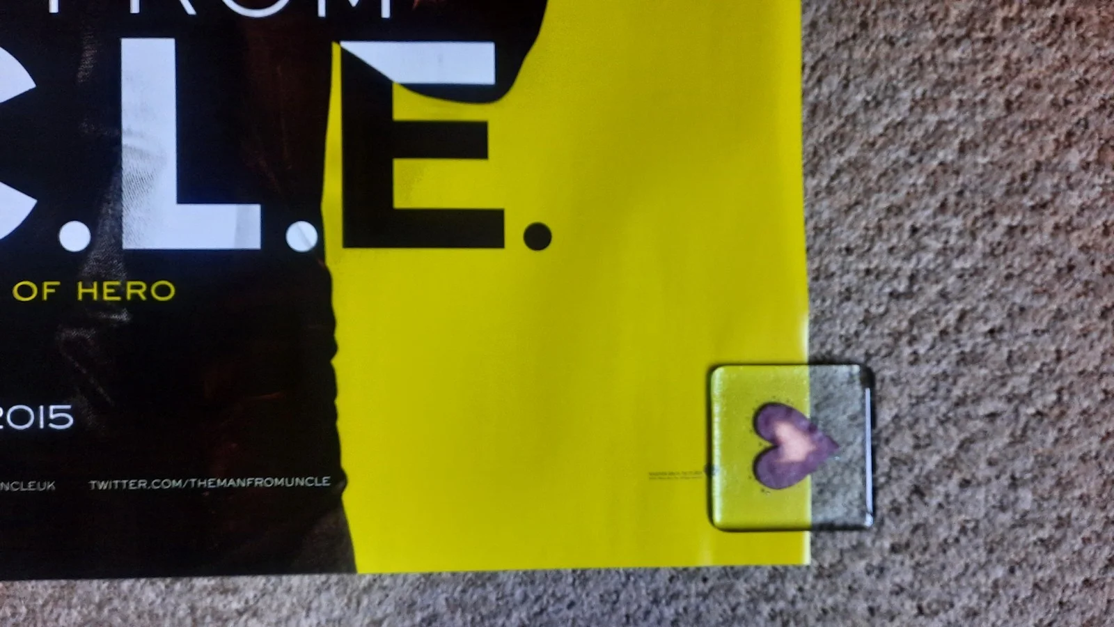 The Man From Uncle Original Quad Poster 30x40 Inches, image 4