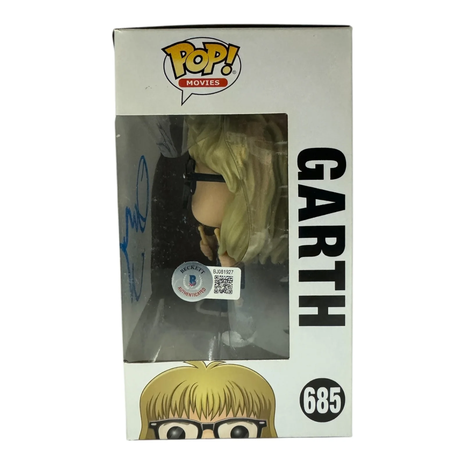 Dana Carvey — Dana Carvey Signed Autograph Wayne's World Funko Pop 685 Beckett BAS Garth, изображение 2
