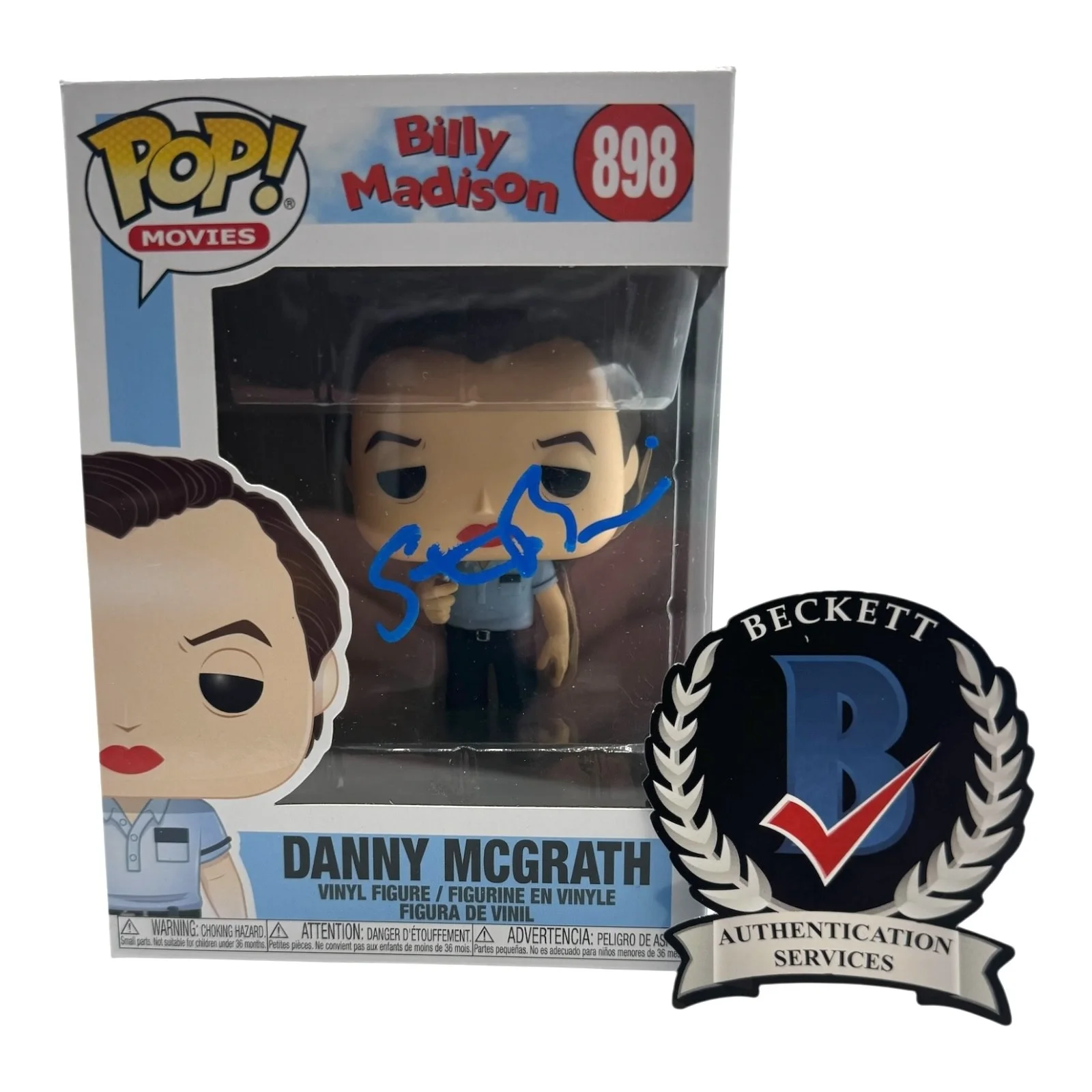 Steve Buscemi — Steve Buscemi Signed Autograph Billy Madison Funko Pop 898 Beckett BAS Danny