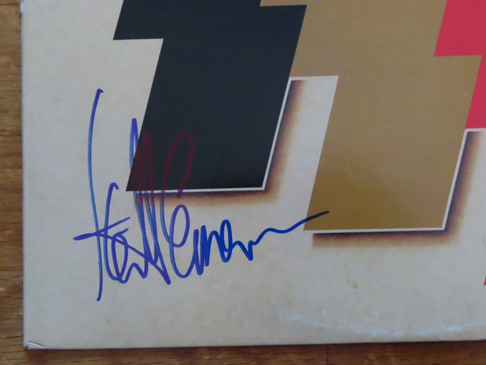 KEITH EMERSON (ELP) EMERSON LAKE POWELL signed Record "Mars, the Bringer of War", image 2