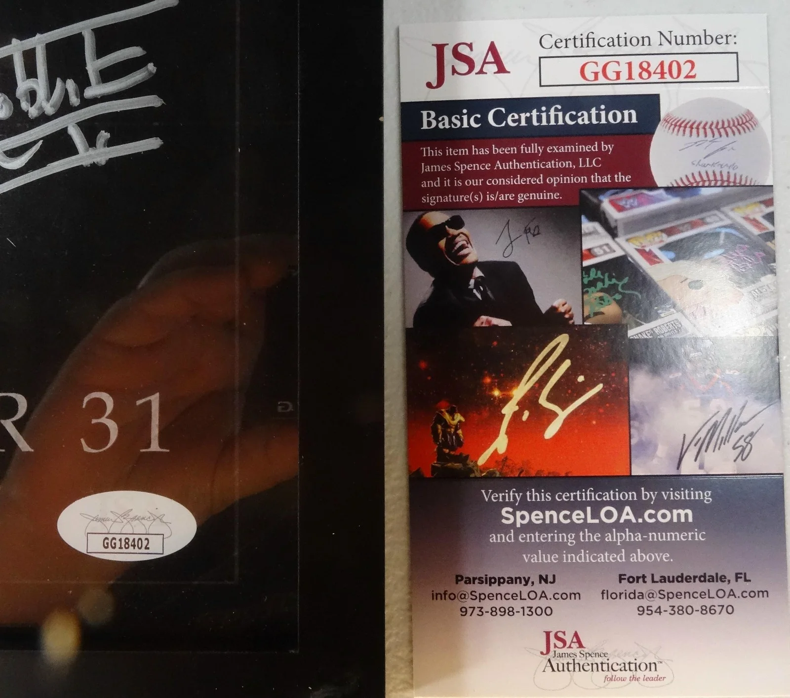 SIGNED MUSHROOMHEAD AUTOGRAPHED FRAMED HALLOWEEN POSTER CERTIFIED JSA # GG18402, изображение 3