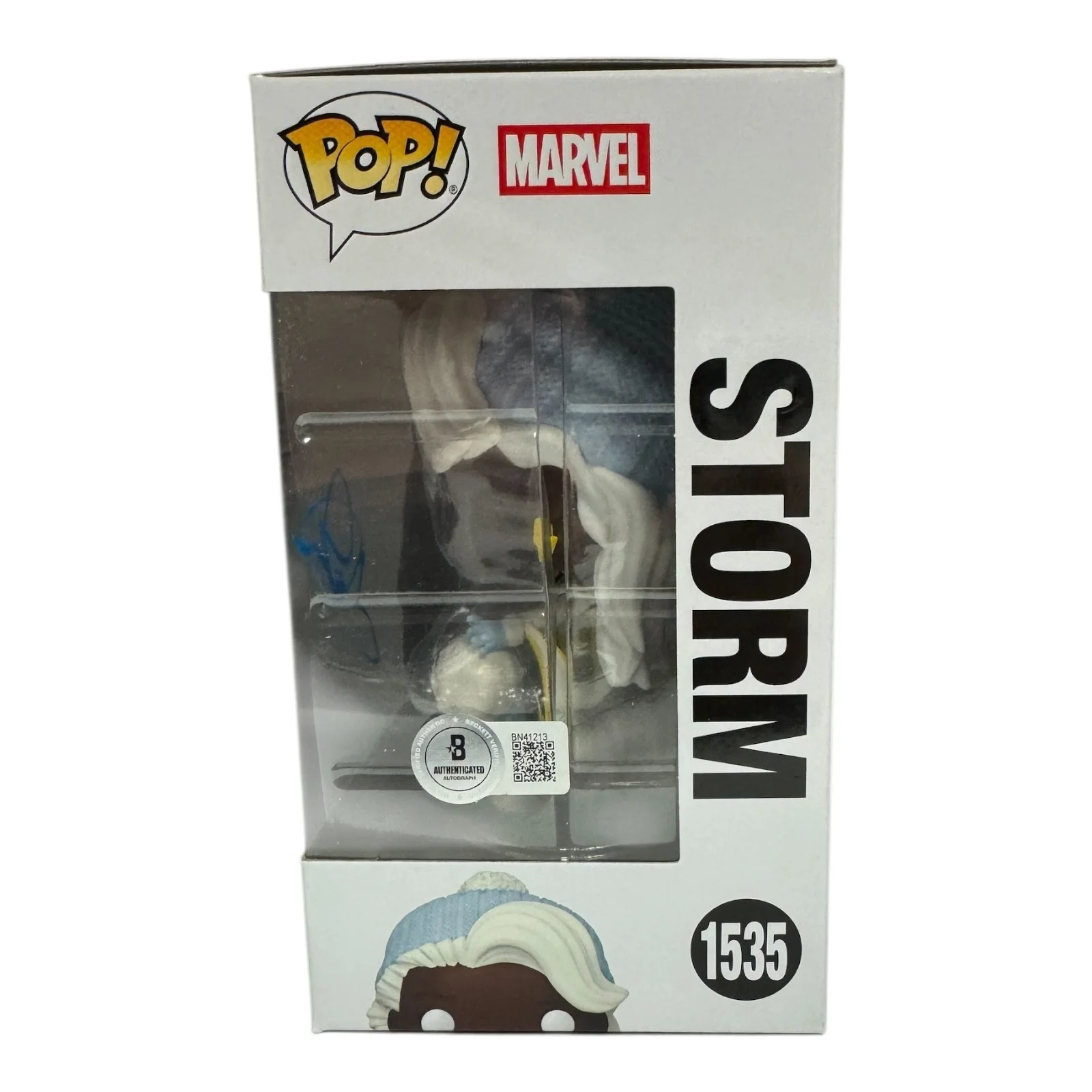 HALLE BERRY — HALLE BERRY SIGNED AUTOGRAPH FUNKO POP 1535 X-MEN BECKETT BAS STORM, image 2