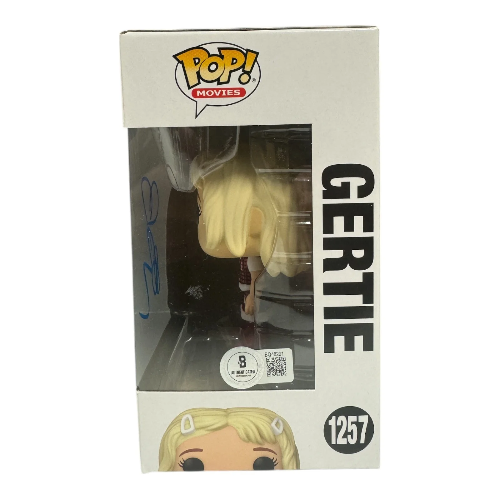 Drew Barrymore — Drew Barrymore Signed Autograph ET 1257 Funko Pop Beckett BAS Gertie, изображение 2