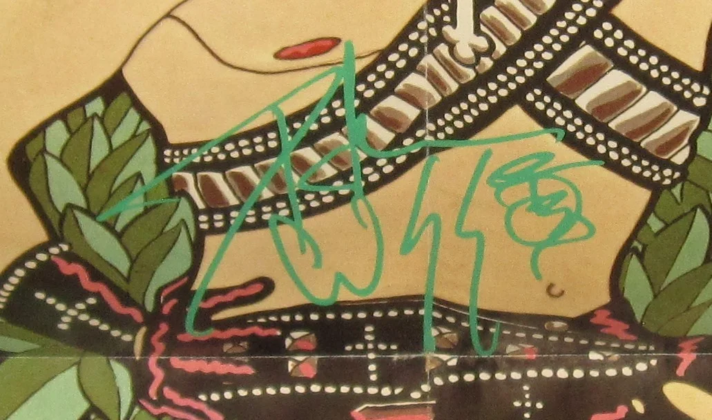 PETER CRISS SIGNED KISS POSTER SOLO ALBUM 1978 ROCK AUTOGRAPH AUCOIN JSA COA, изображение 3