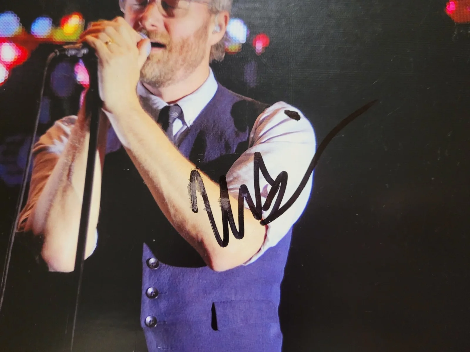 Matt Berninger The National Band Signed autograph 8x10 PSA COA, image 4