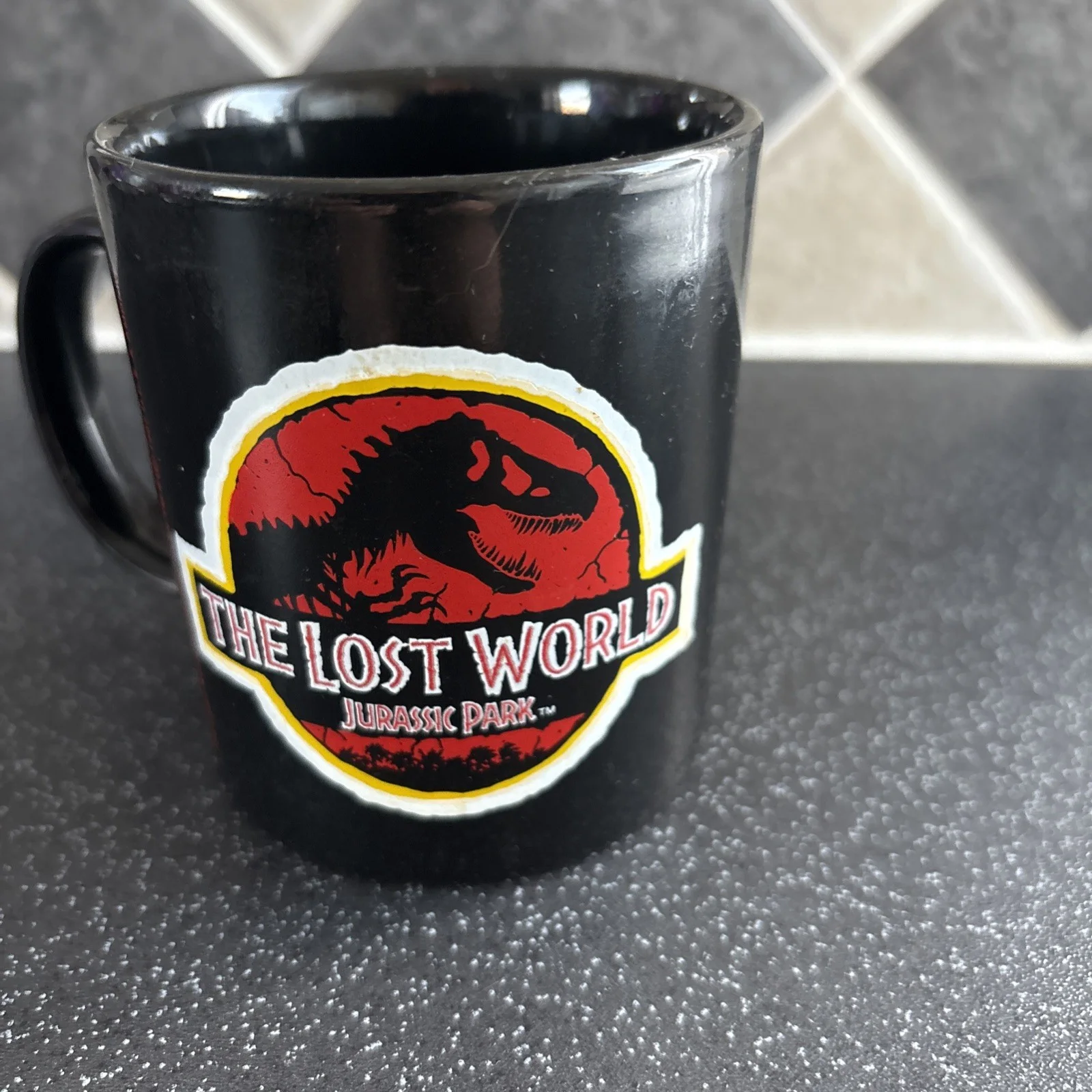 THE LOST WORLD JURASSIC PARK Official Vintage Mug 1997, image 3
