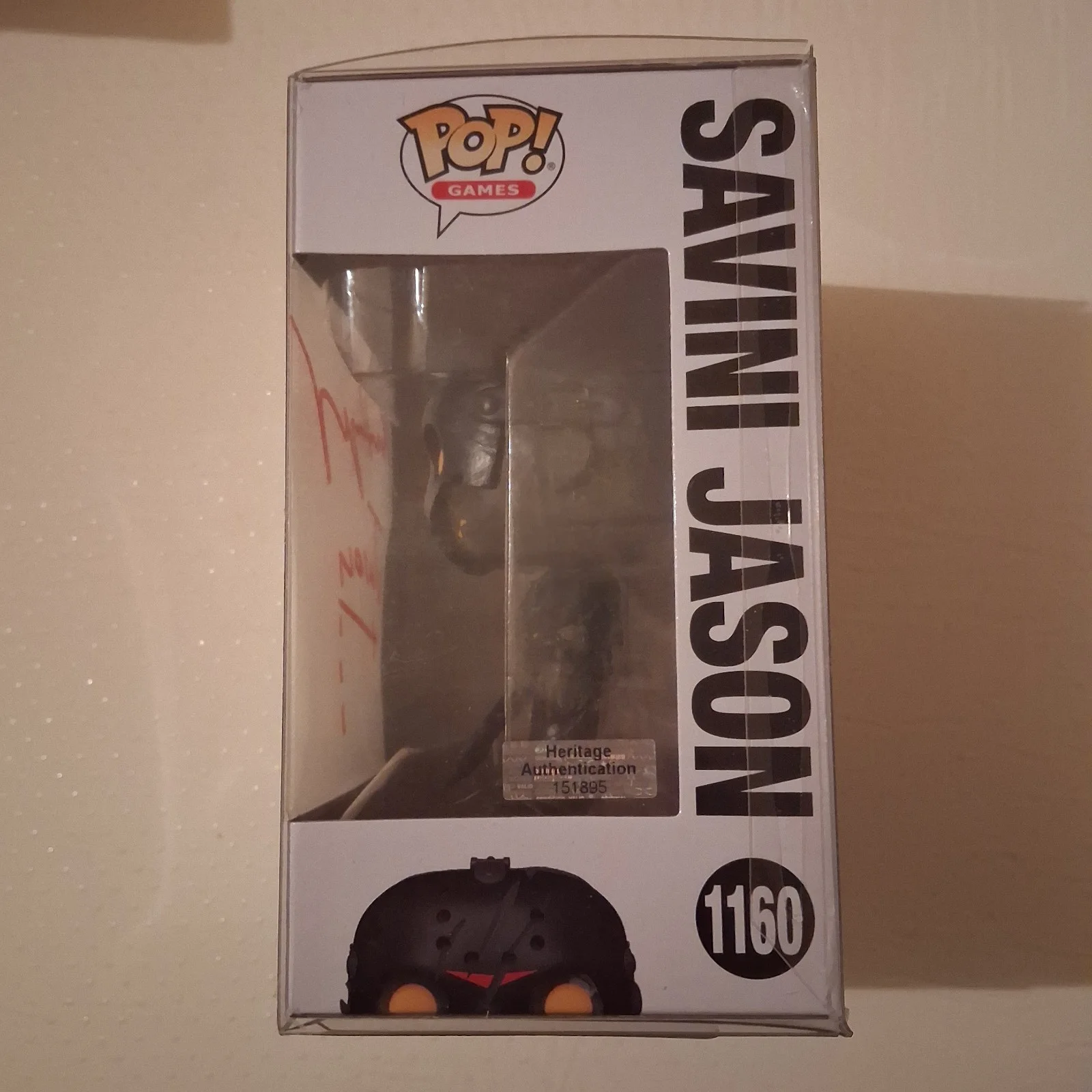 Ken Kirzinger — Ken Kirzinger SIGNED SAVINI JASON FUNKO POP FRIDAY THE 13TH AUTHENTICATED COA, image 3