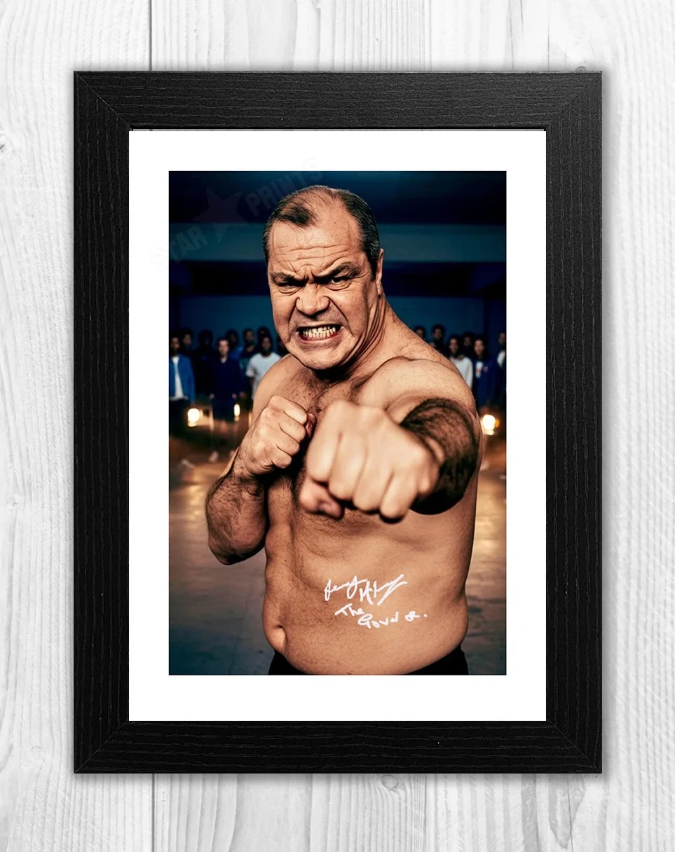 Lenny McLean The Guv'nor A4 signed mounted photo picture poster Choice of frame., изображение 2