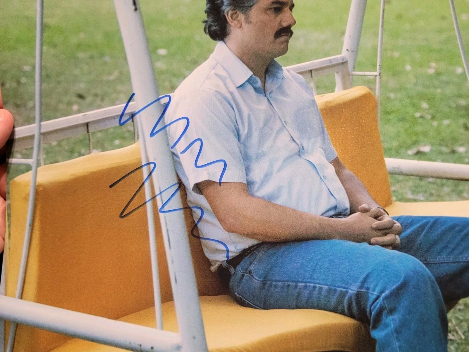 warner moura — Warner Moura Signed autograph 11x14 PSA COA Narcos Pablo Escobar Squad, image 2