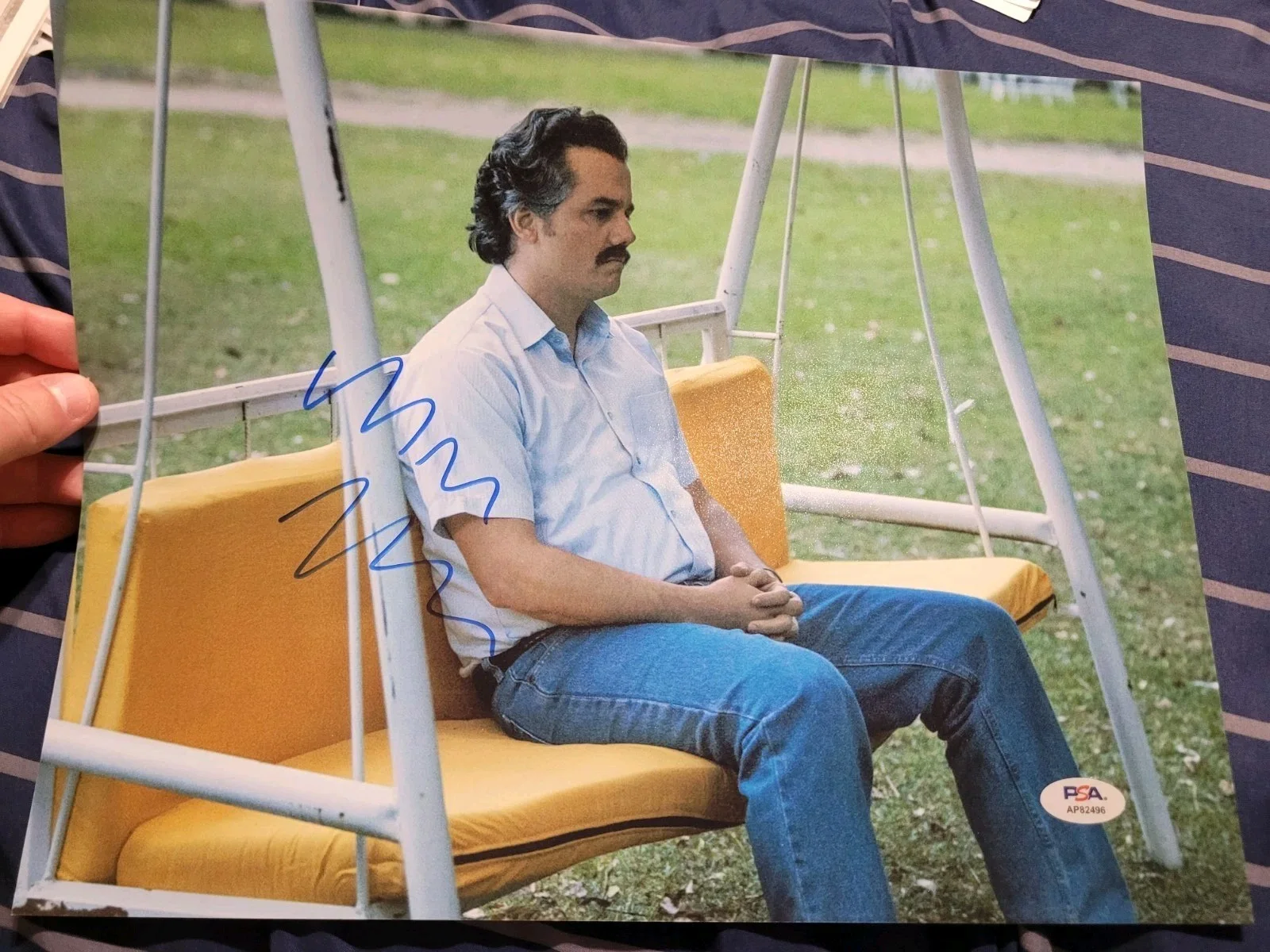 warner moura — Warner Moura Signed autograph 11x14 PSA COA Narcos Pablo Escobar Squad, image 4