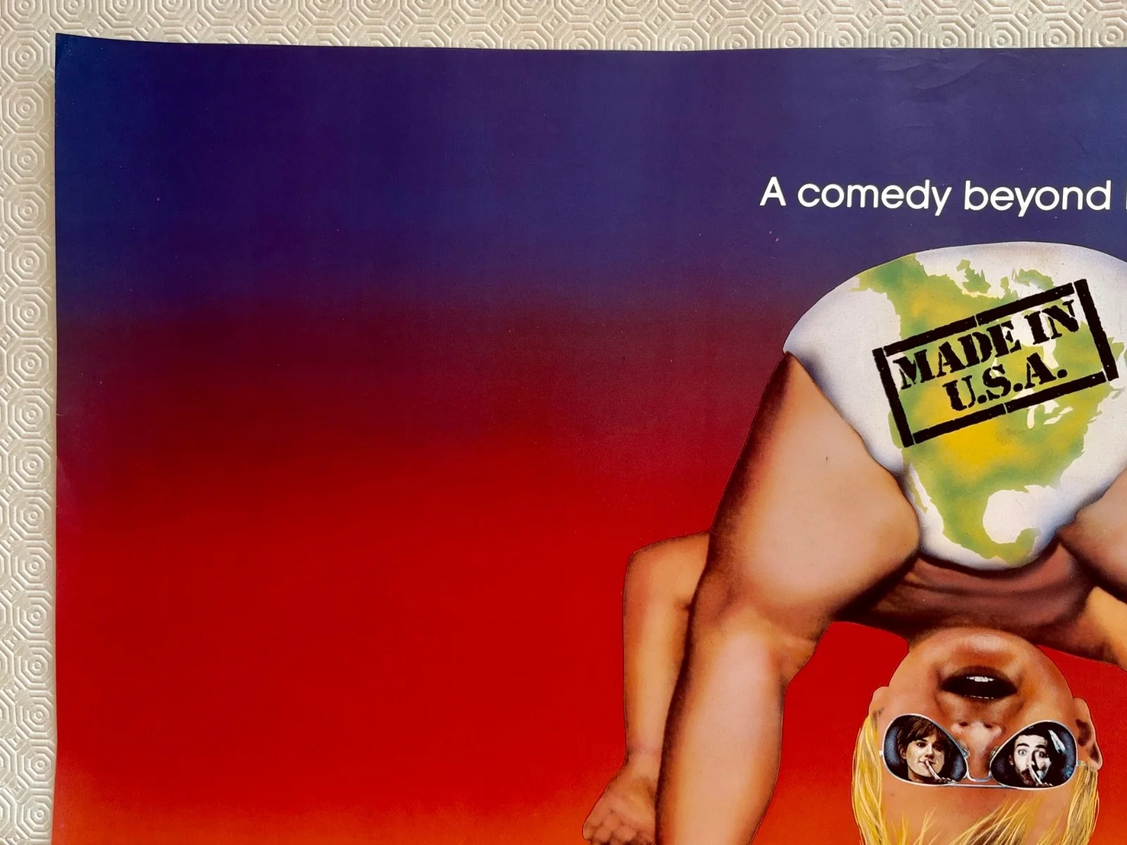Raising Arizona Original 1987 Quad Poster Coen Brothers Nicolas Cage, изображение 5