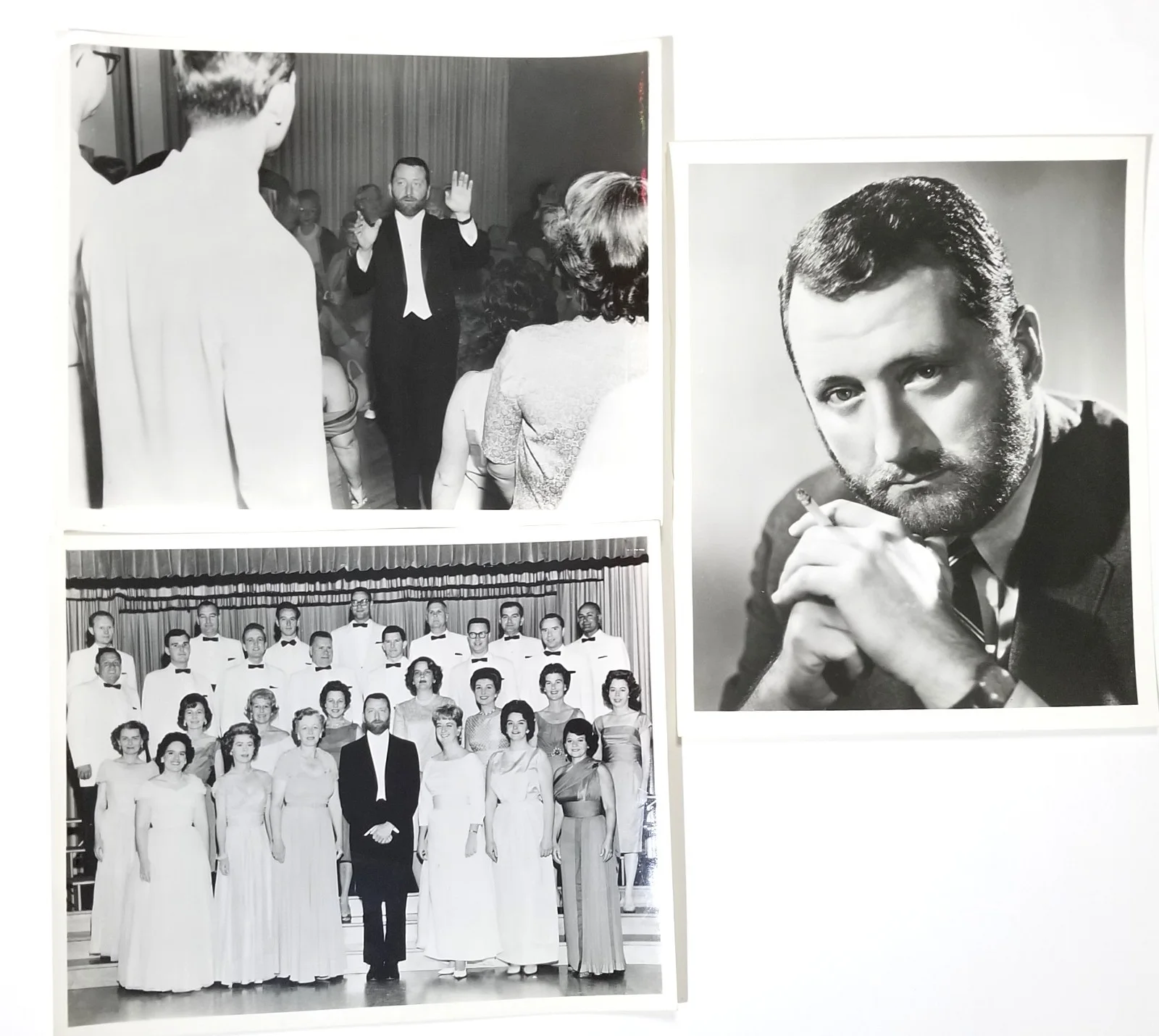 Norman Luboff hand SIGNED Promo Photo COA Autographed Choir Christmas + Bonus, изображение 3