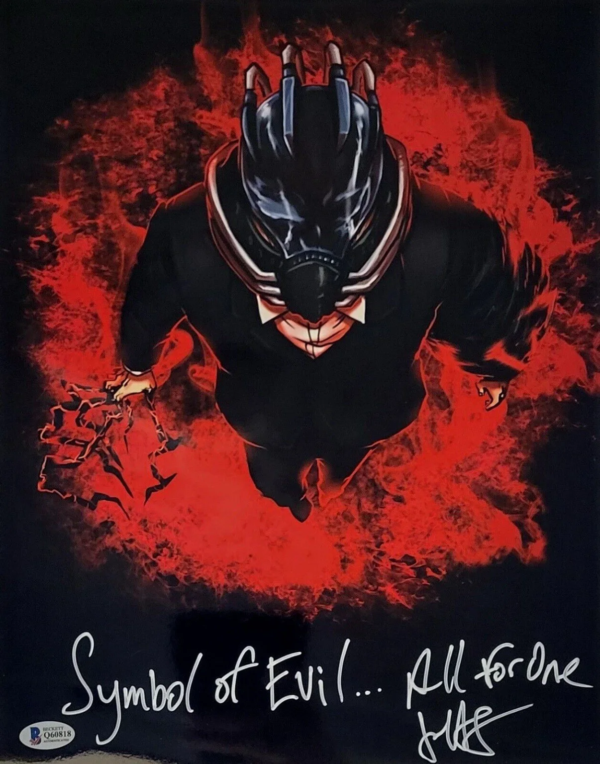 John Swasey — John Swasey Signed All For One Photo My Hero Academia Autograph Beckett BAS COA