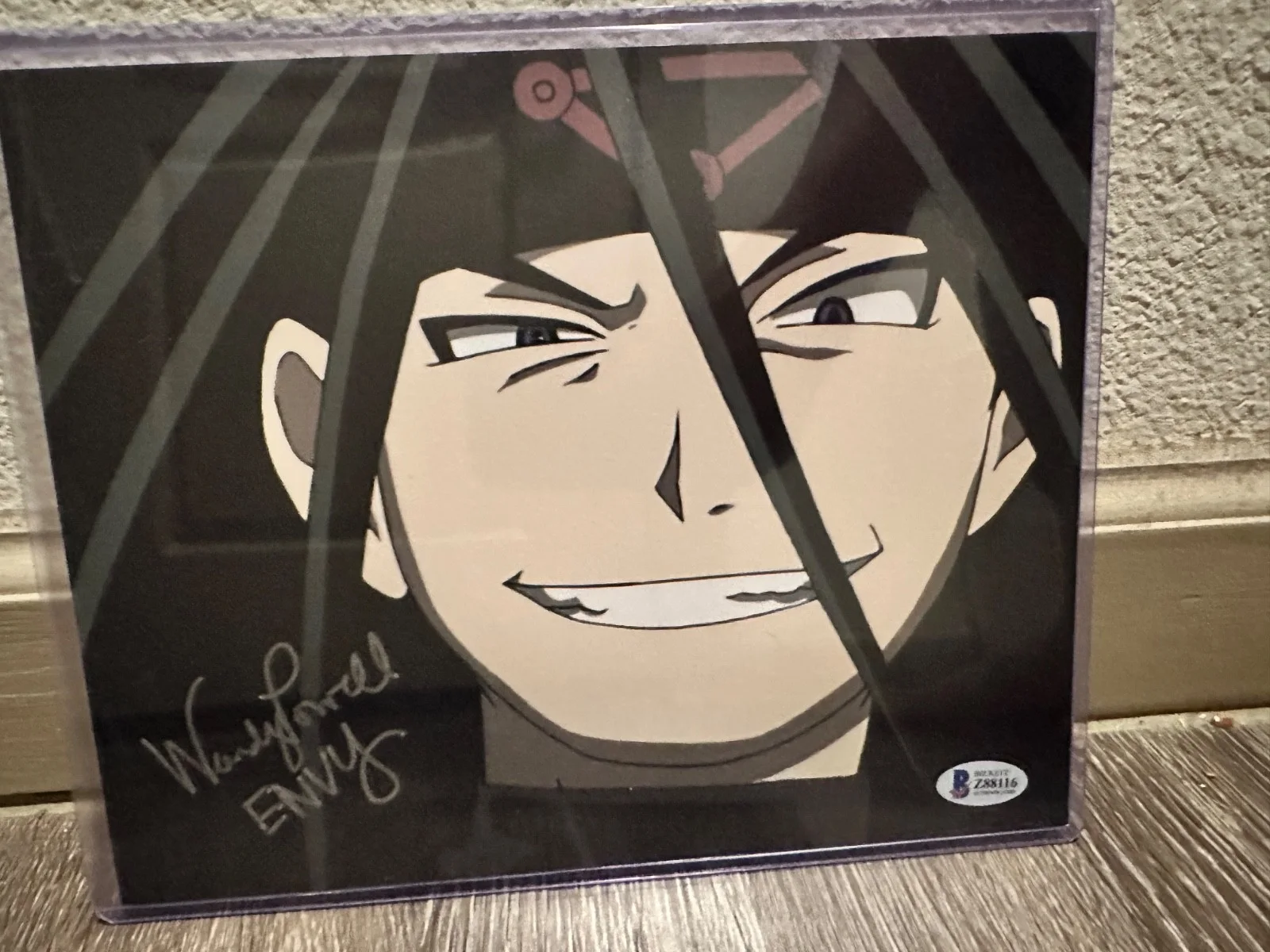 Wendy Powell — Wendy Powell “Envy” from Full Metal Alchemist Becket COAAutographed 8x10 photo