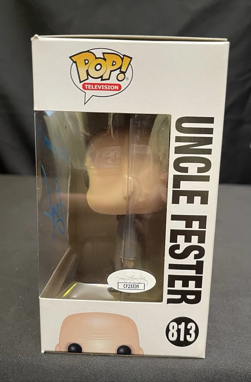 Christopher Lloyd — Christopher Lloyd Autographed Funko Pop Uncle Fester 813 Addams Family JSA, image 3