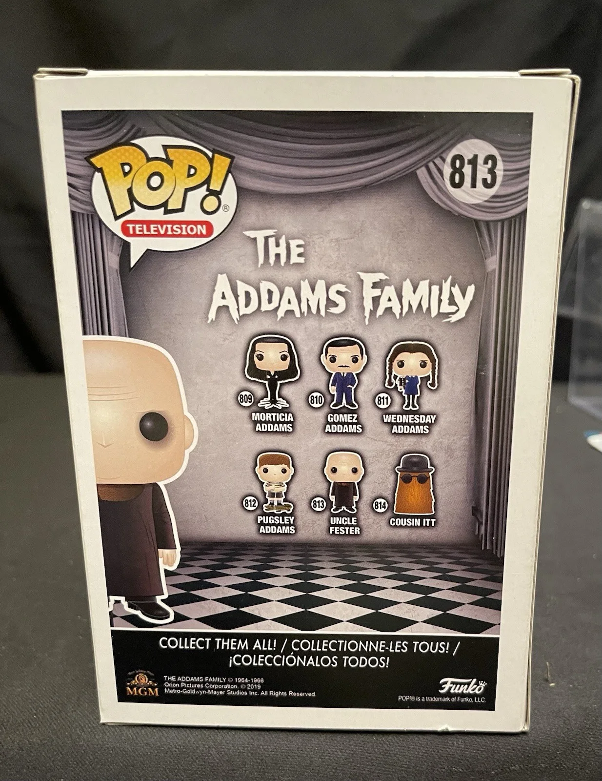 Christopher Lloyd — Christopher Lloyd Autographed Funko Pop Uncle Fester 813 Addams Family JSA, image 5