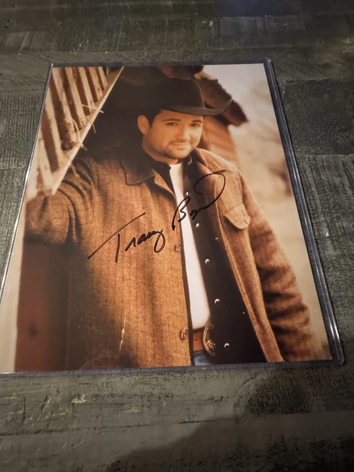 Tracy Byrd Signed 8x10 Country Watermelon Crawl From The Country With COA, image 3