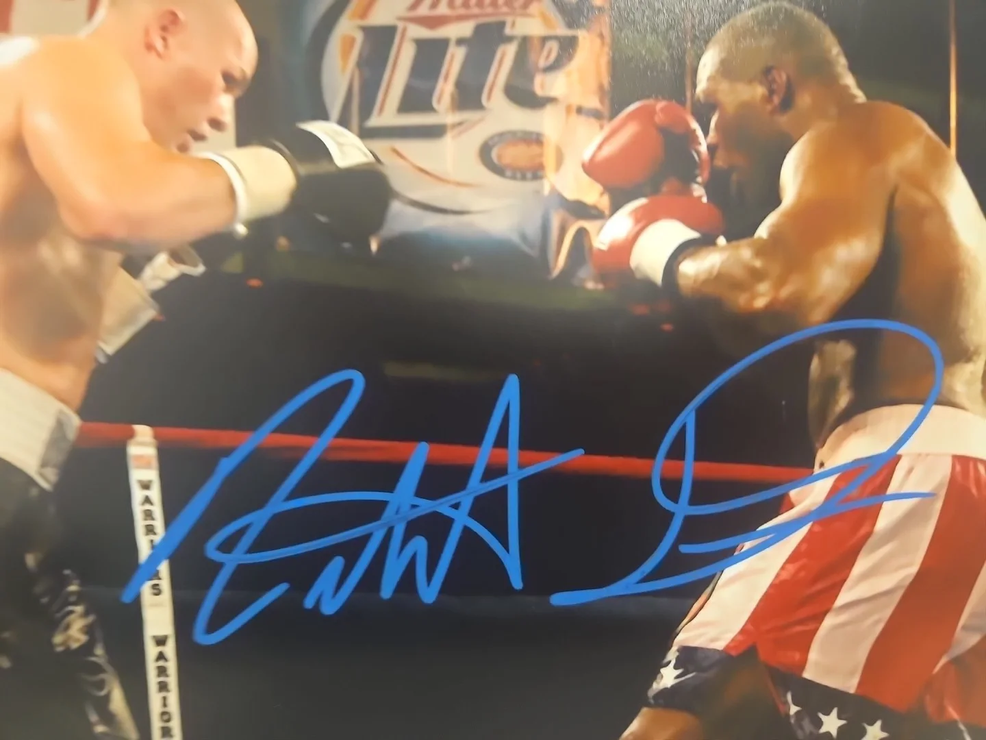 Robert Daniels Signed Boxing 8x10 Photo Autograph w COA, image 3