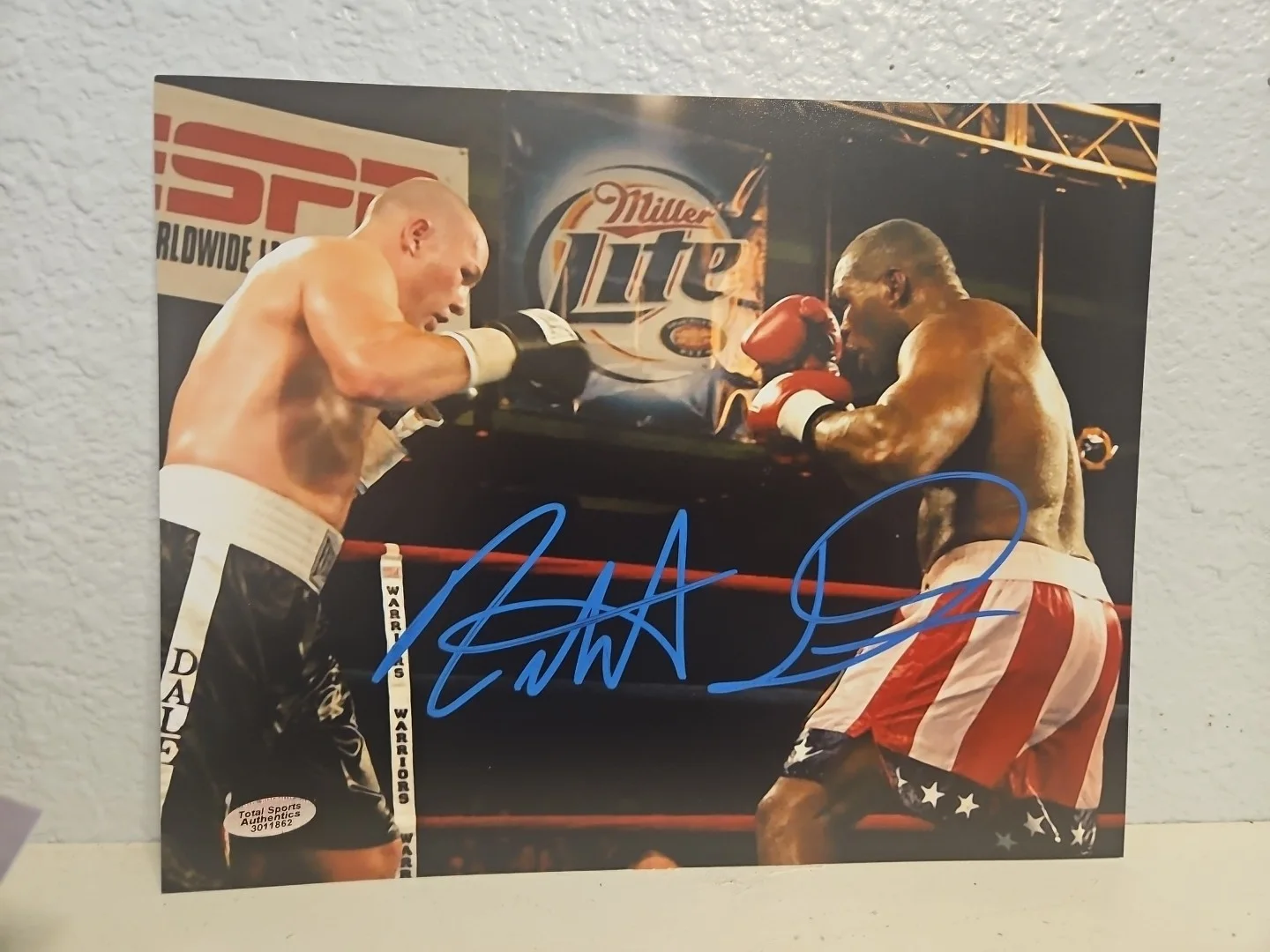 Robert Daniels Signed Boxing 8x10 Photo Autograph w COA, image 4